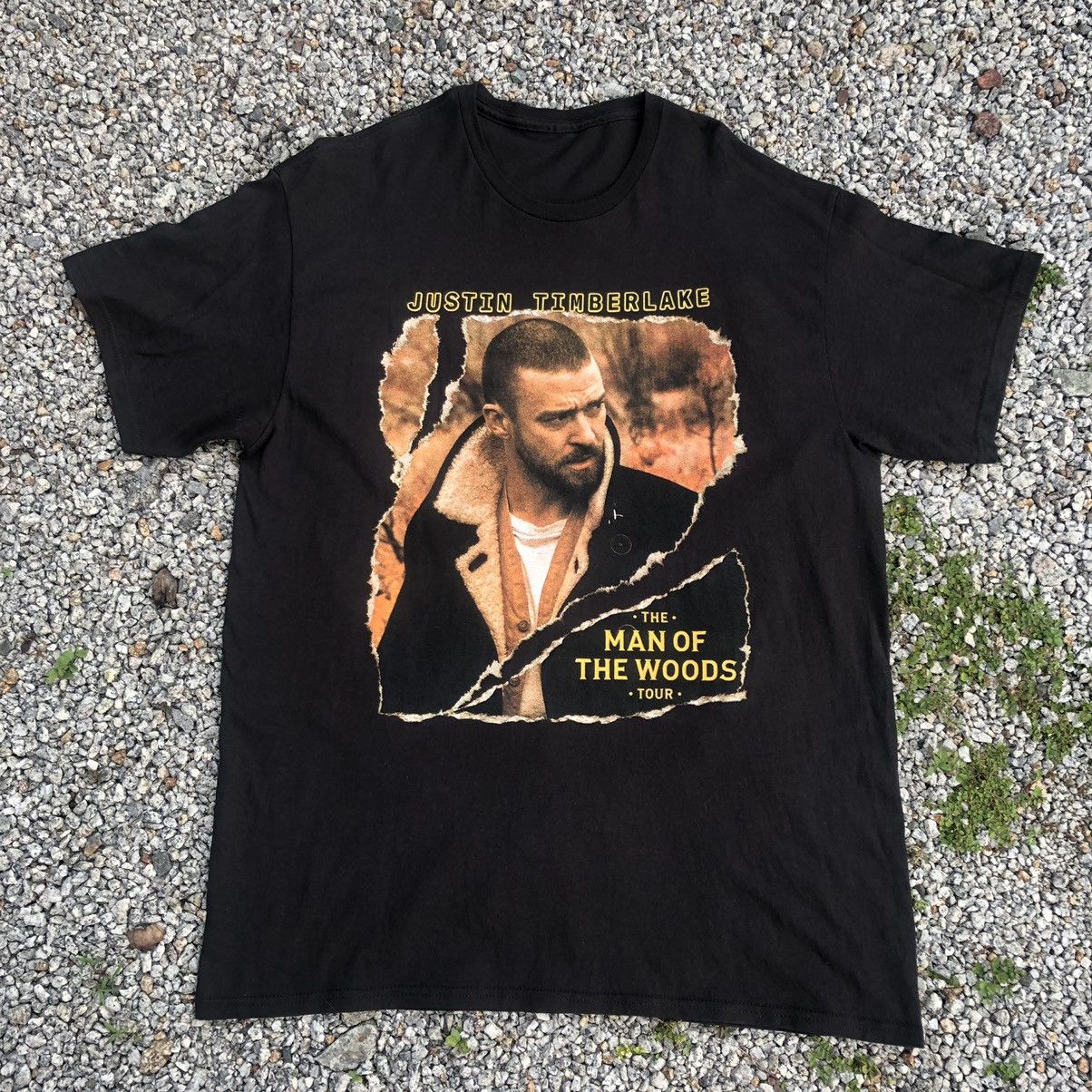 Band Tees Justin Timberlake Tour T Shirt Size US L / EU 52-54 / 3 - 2 Thumbnail