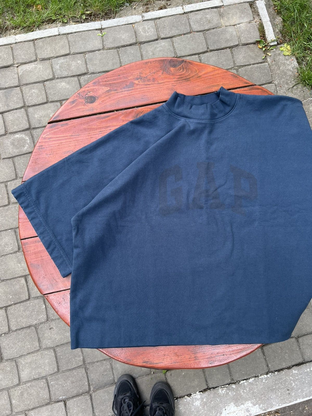 Gap × Kanye West NWT Yeezy Gap Dove Cropped Tee XS Size US XS / EU 42 / 0 - 4 Thumbnail