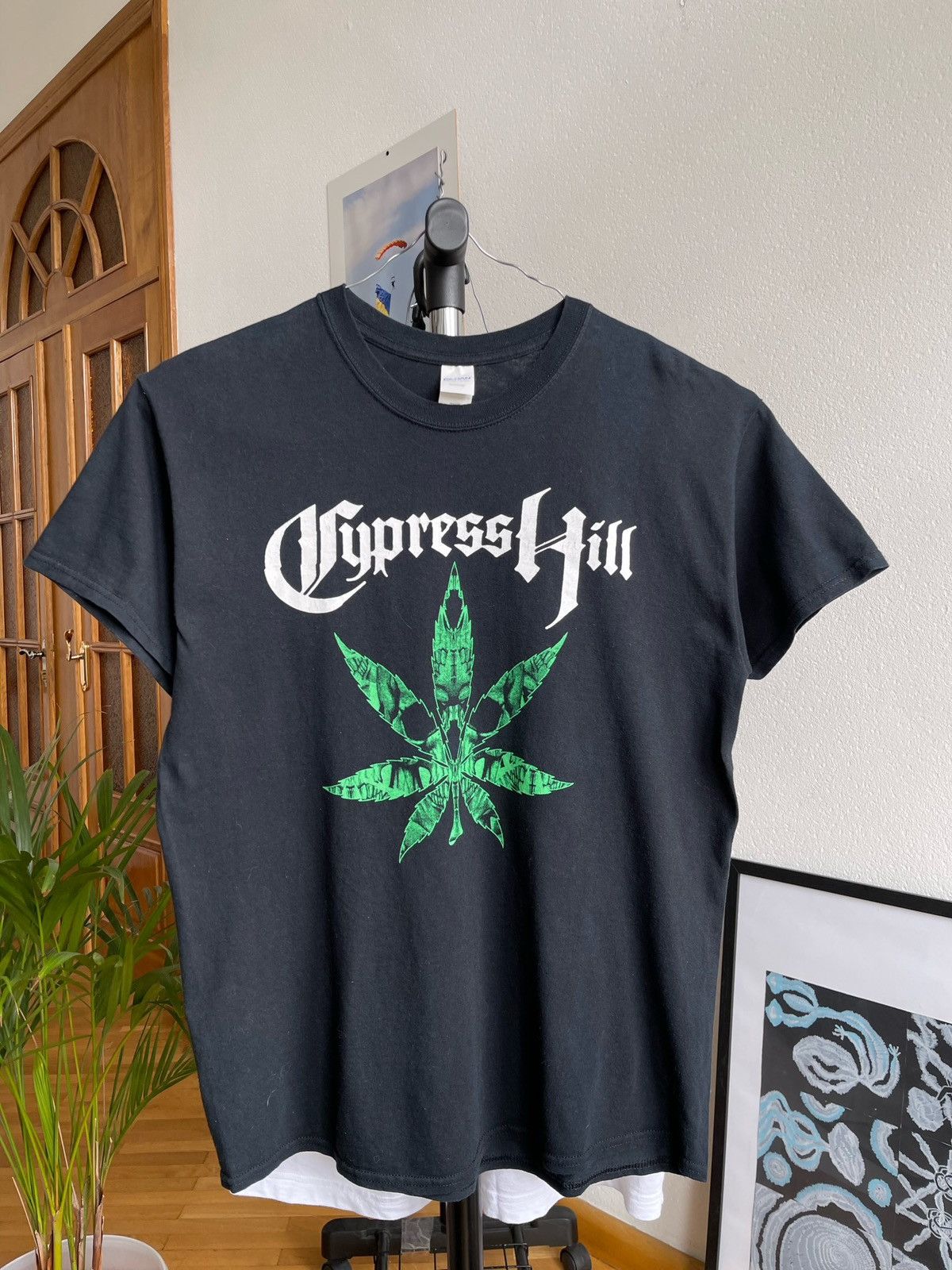 Band Tees × Rap Tees × Vintage Rare Vintage Cypress Hill Album Rap Graphic Washed weed Size US L / EU 52-54 / 3 - 1 Thumbnail