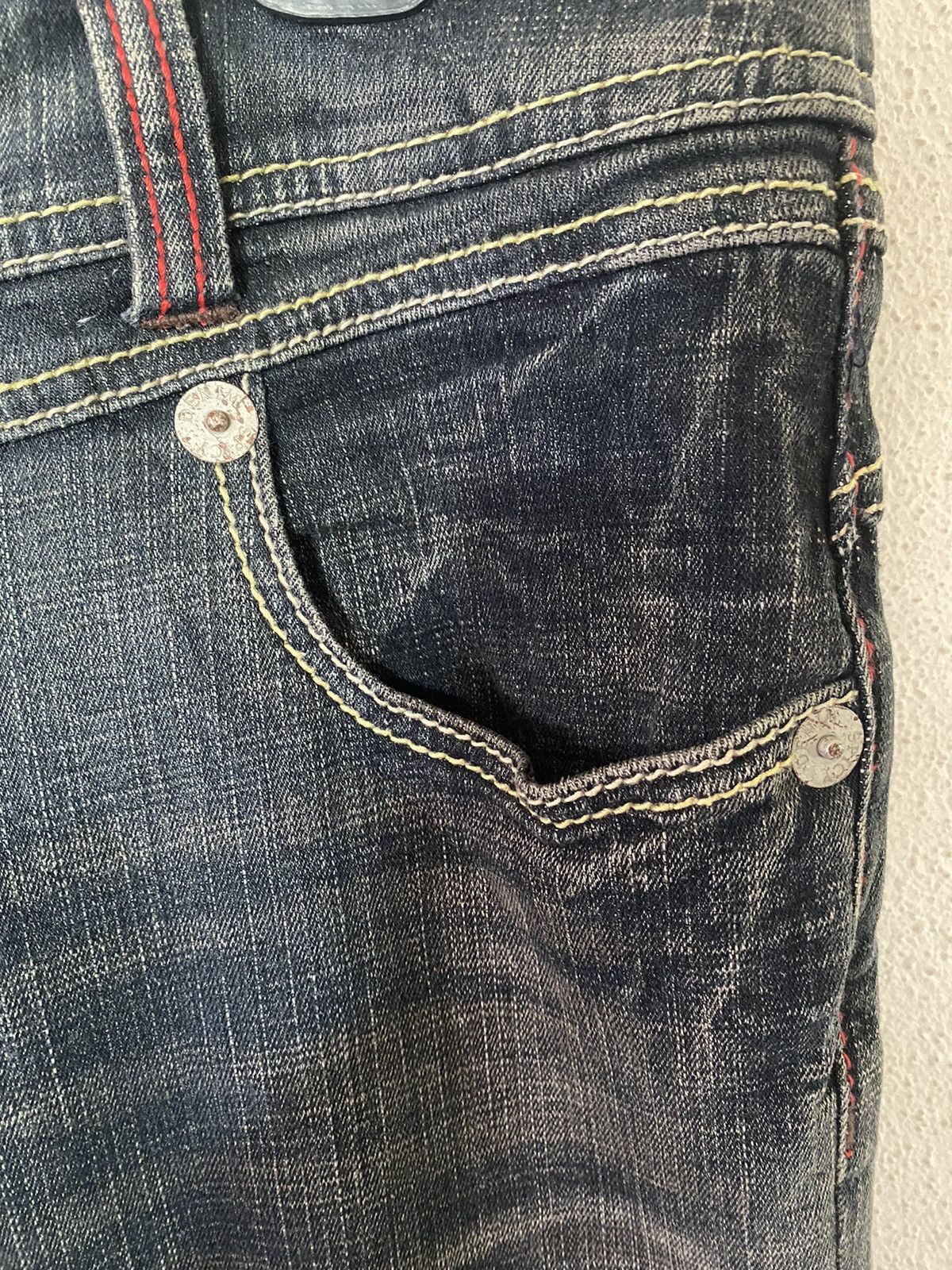 Japanese Brand Retro Spicy Denim Jeans Size US 34 / EU 50 - 3 Thumbnail