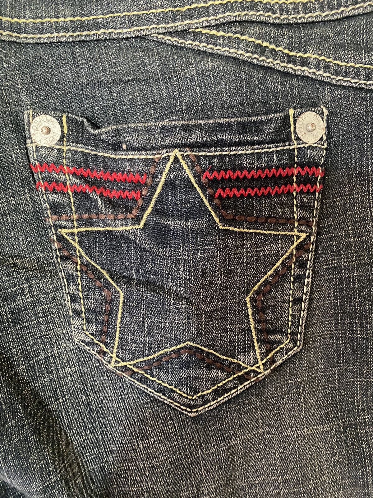 Japanese Brand Retro Spicy Denim Jeans Size US 34 / EU 50 - 7 Thumbnail