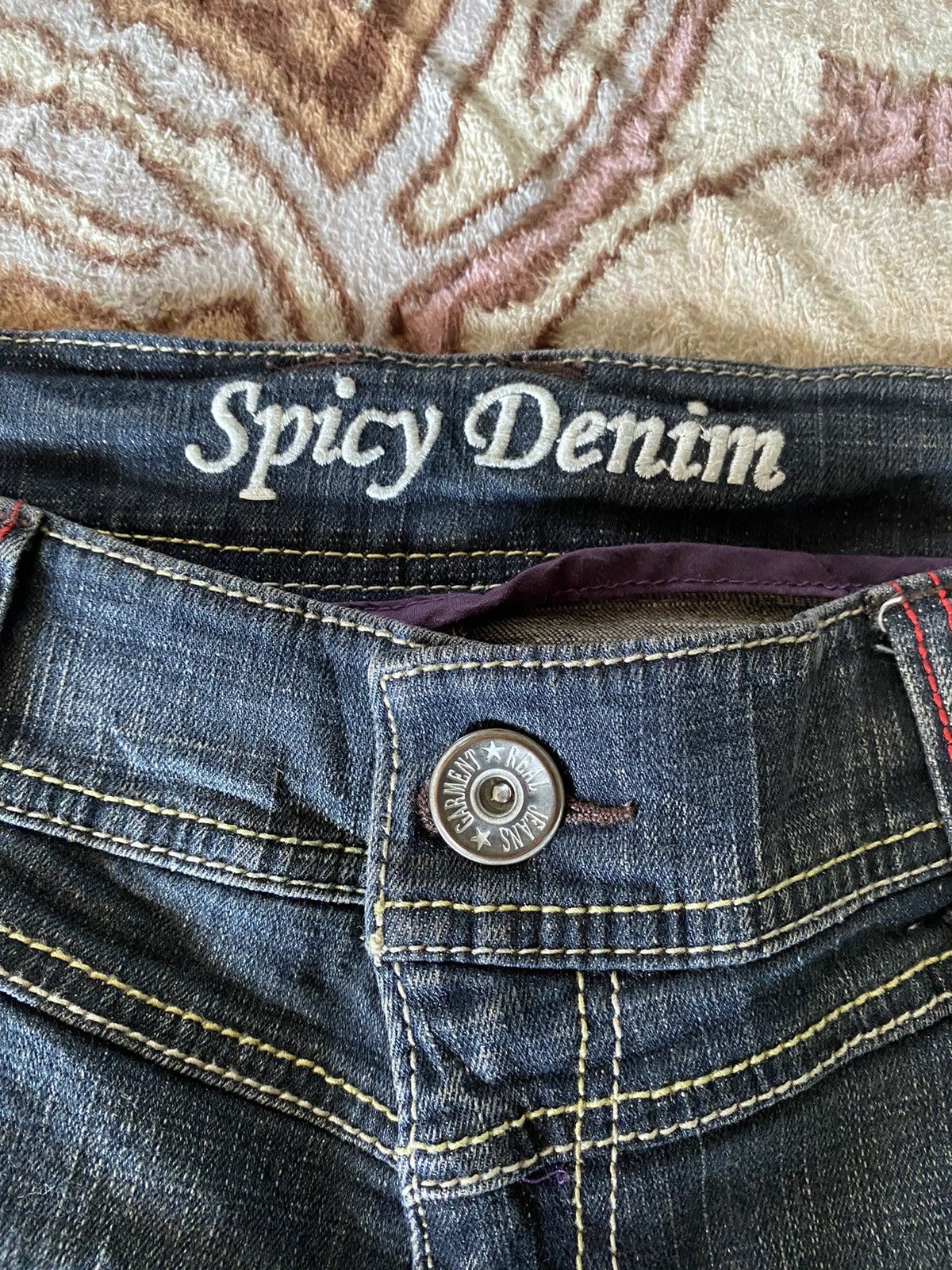 Japanese Brand Retro Spicy Denim Jeans Size US 34 / EU 50 - 9 Thumbnail