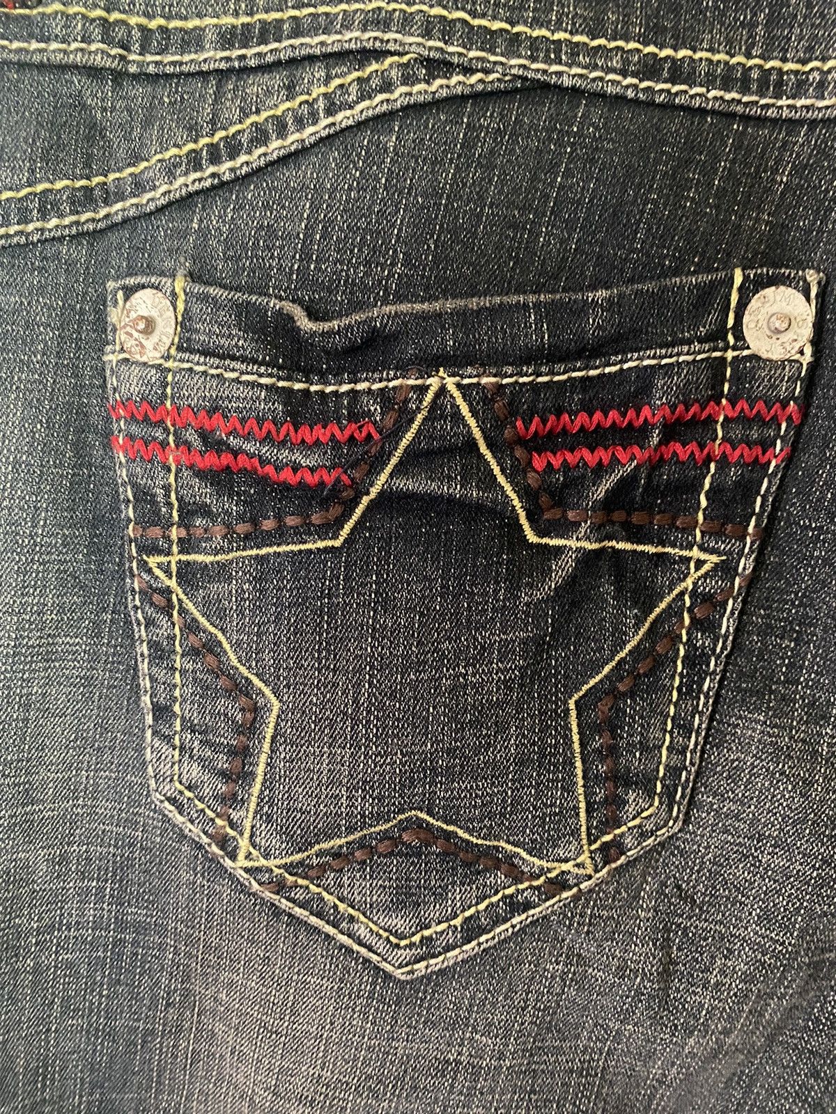 Japanese Brand Retro Spicy Denim Jeans Size US 34 / EU 50 - 8 Thumbnail