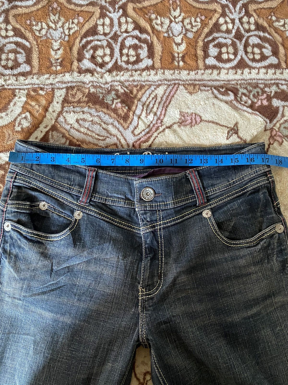 Japanese Brand Retro Spicy Denim Jeans Size US 34 / EU 50 - 13 Thumbnail