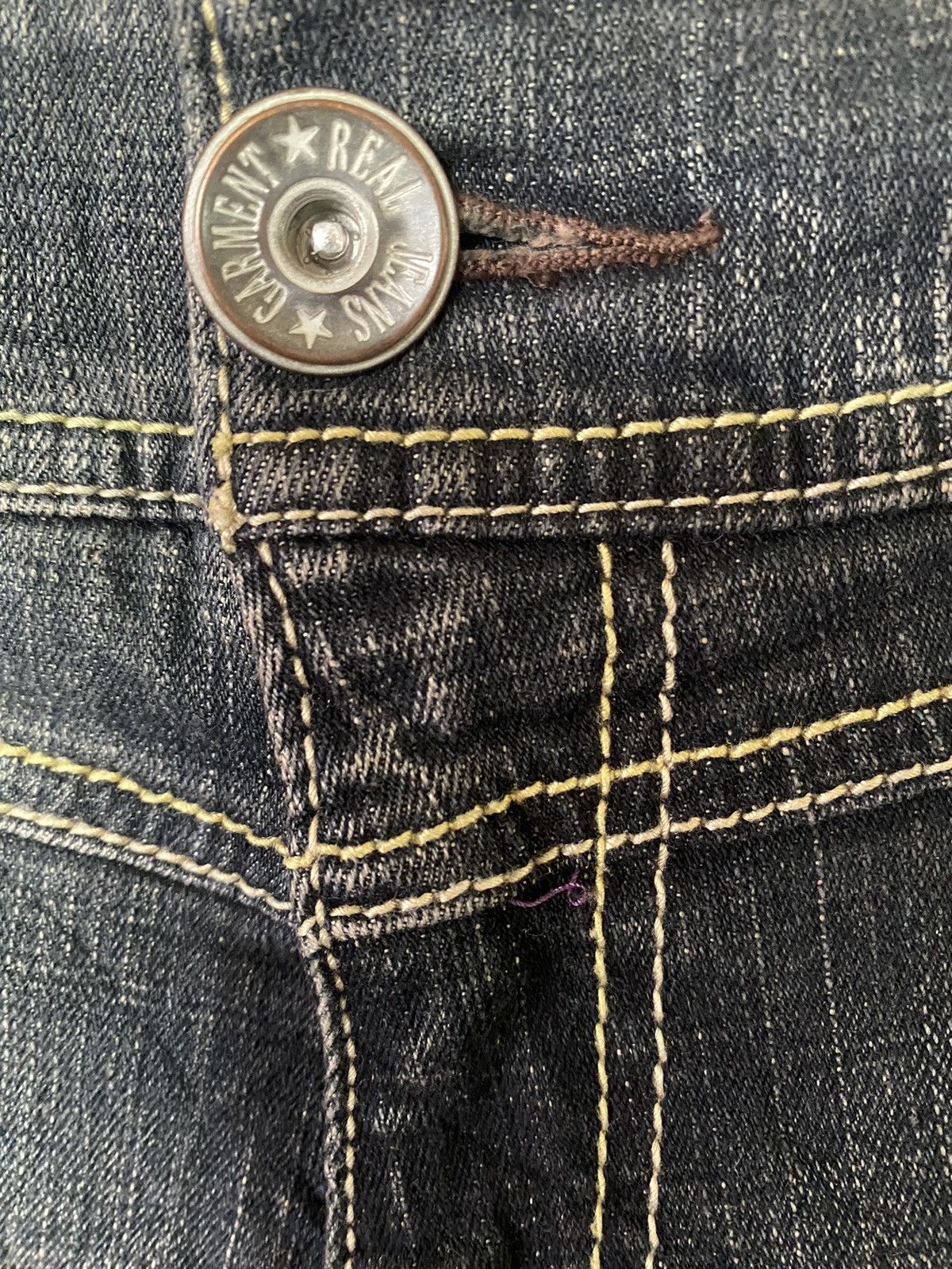 Japanese Brand Retro Spicy Denim Jeans Size US 34 / EU 50 - 5 Thumbnail