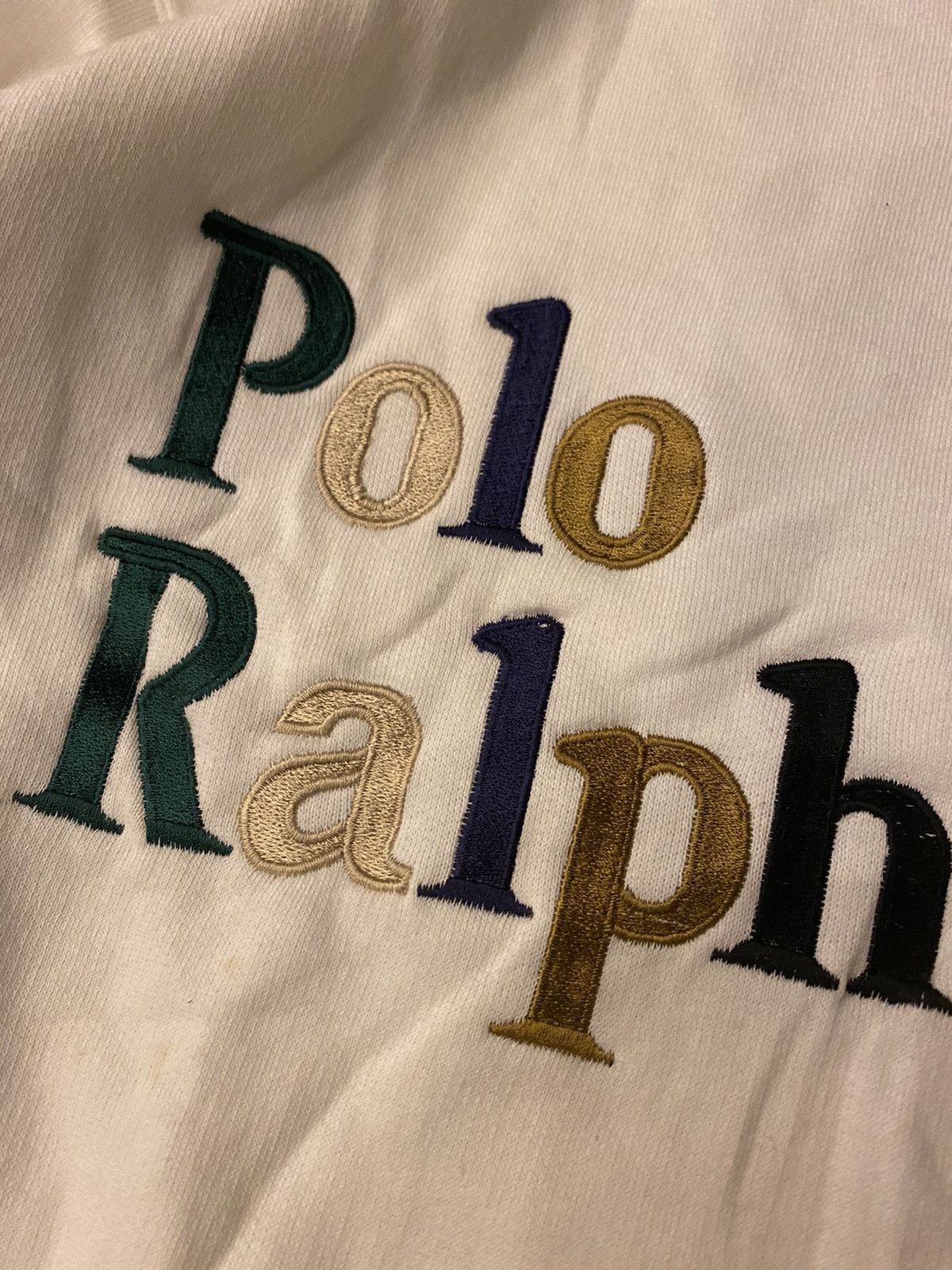 Polo Ralph Lauren 90s Polo RL multicolor embroidered logo Size US M / EU 48-50 / 2 - 5 Thumbnail