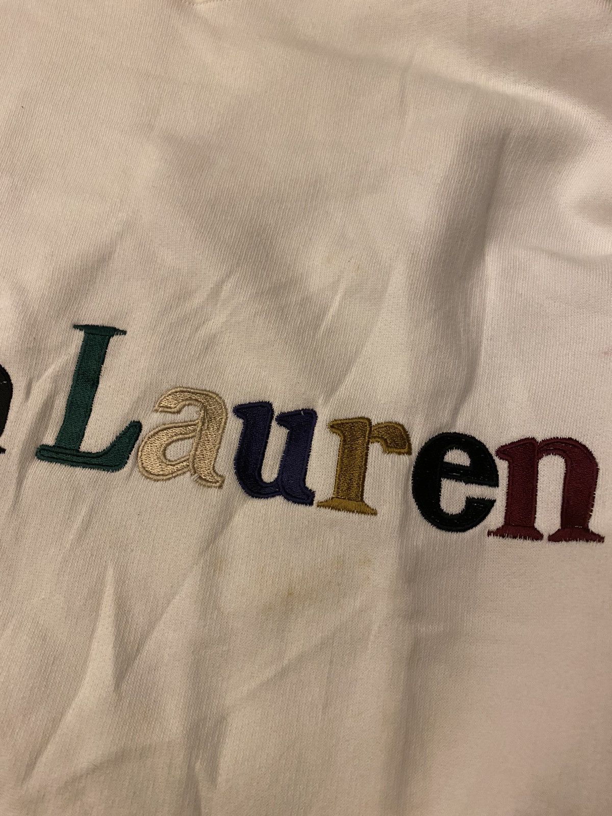 Polo Ralph Lauren 90s Polo RL multicolor embroidered logo Size US M / EU 48-50 / 2 - 6 Thumbnail