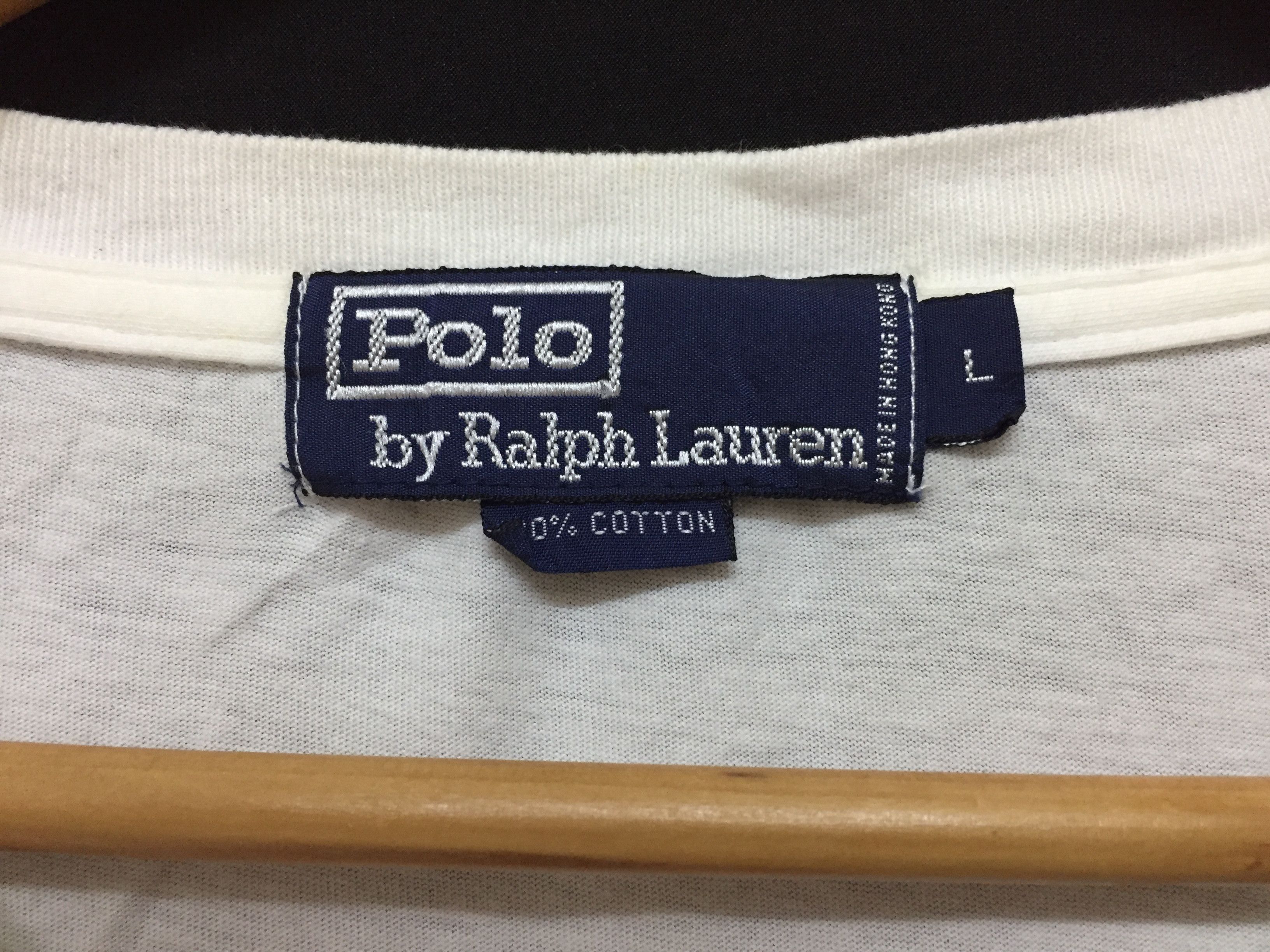 Polo Ralph Lauren 1980's Polo Bear Ralph Lauren Made Hong Kong Size US L / EU 52-54 / 3 - 9 Thumbnail