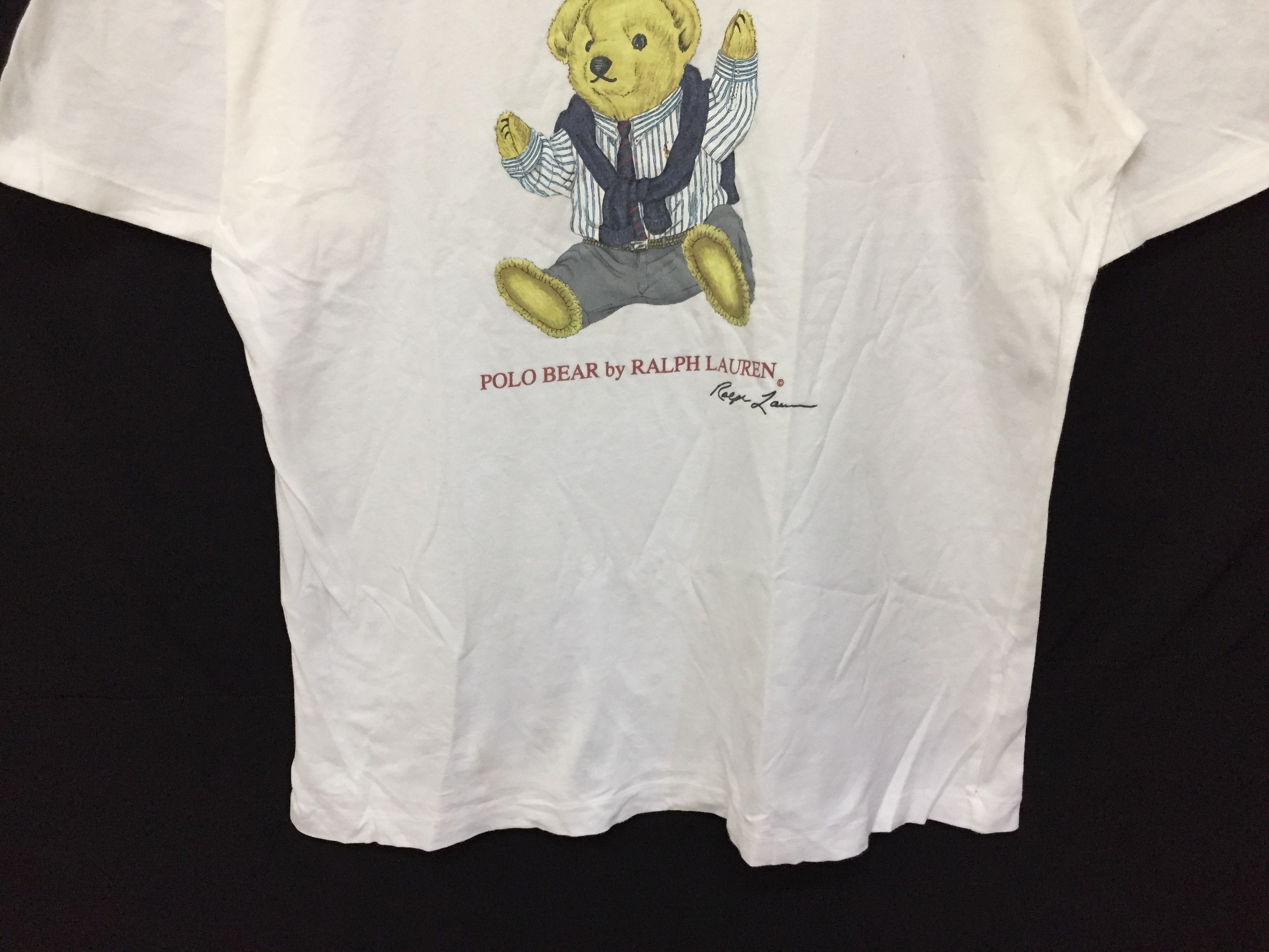 Polo Ralph Lauren 1980's Polo Bear Ralph Lauren Made Hong Kong Size US L / EU 52-54 / 3 - 4 Thumbnail