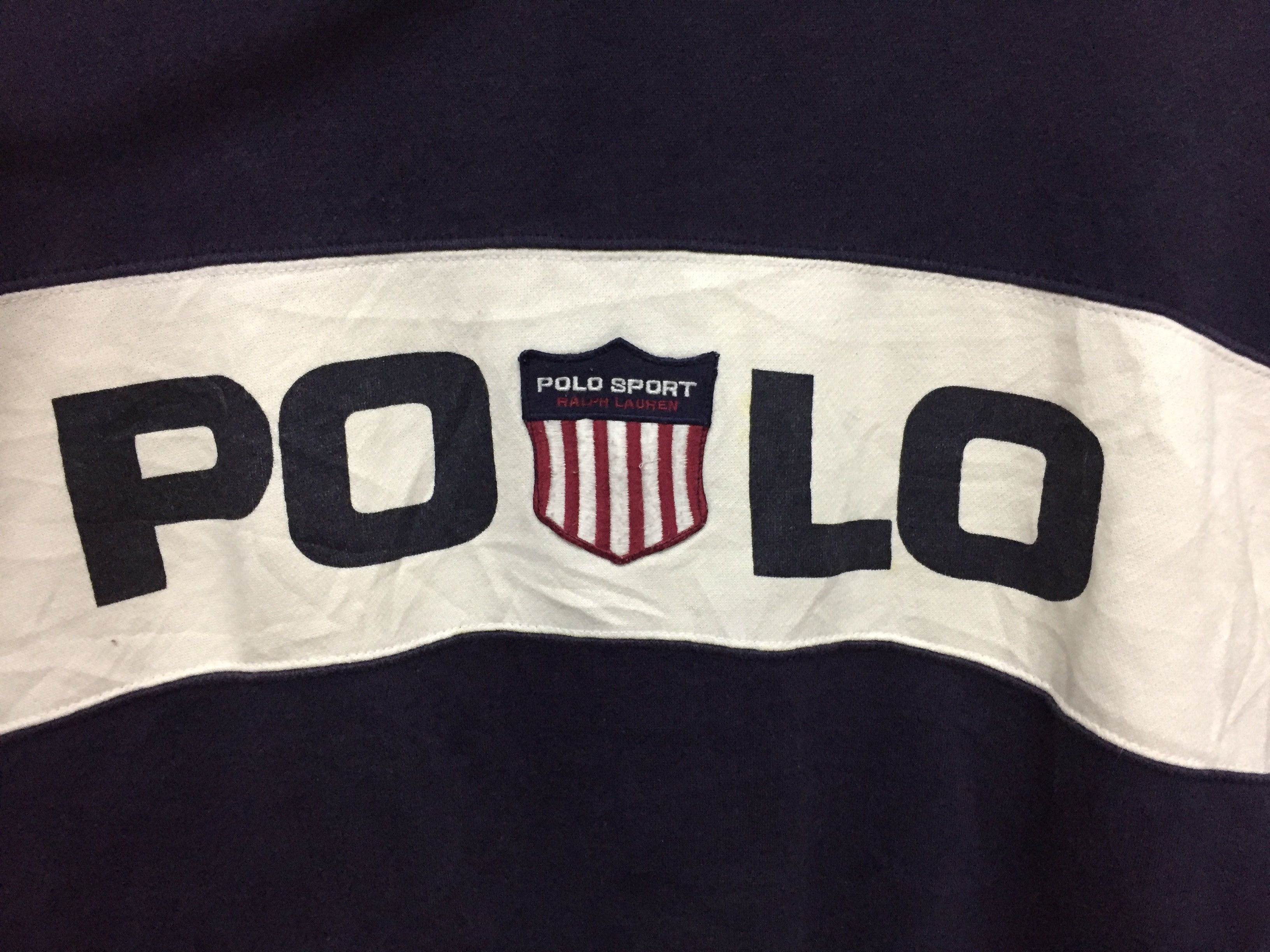 Polo Ralph Lauren 90's POLO SPORT K swiss raglan hoodie Size US L / EU 52-54 / 3 - 4 Thumbnail