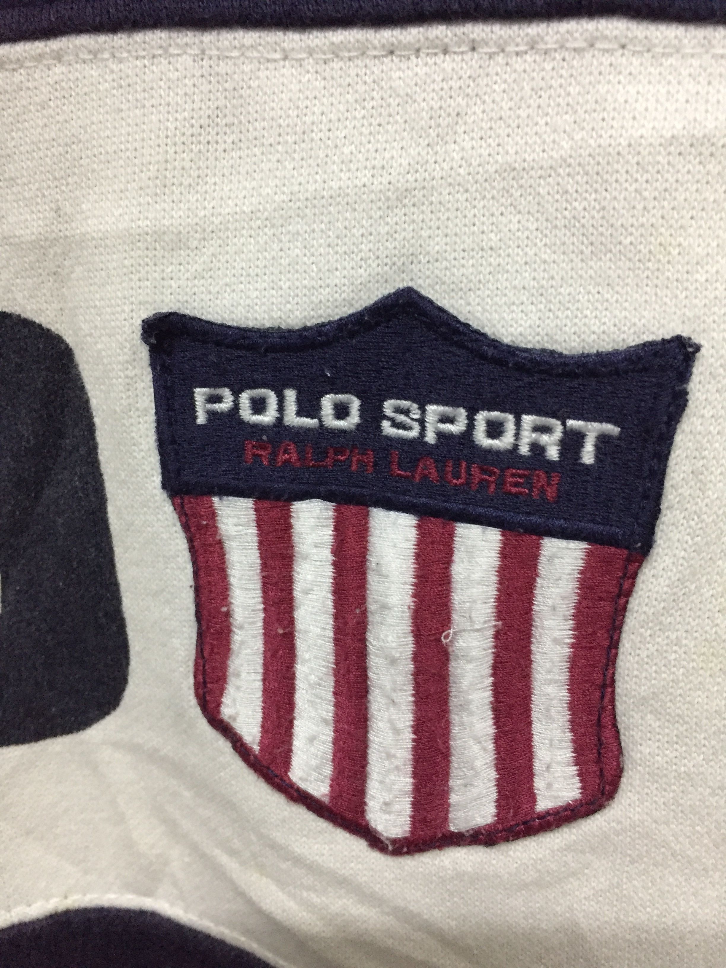Polo Ralph Lauren 90's POLO SPORT K swiss raglan hoodie Size US L / EU 52-54 / 3 - 5 Thumbnail