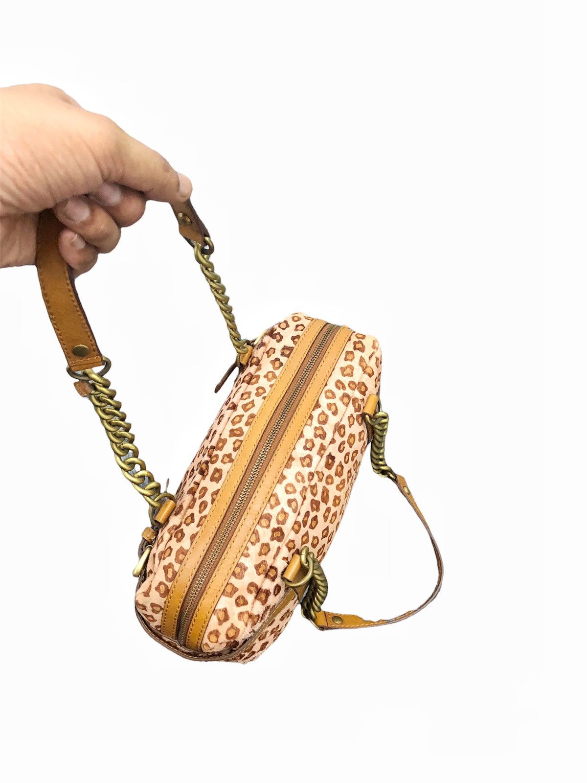 14th Addiction 00's Archive QUINTA Leopard leather custom bag Size ONE SIZE - 8 Thumbnail