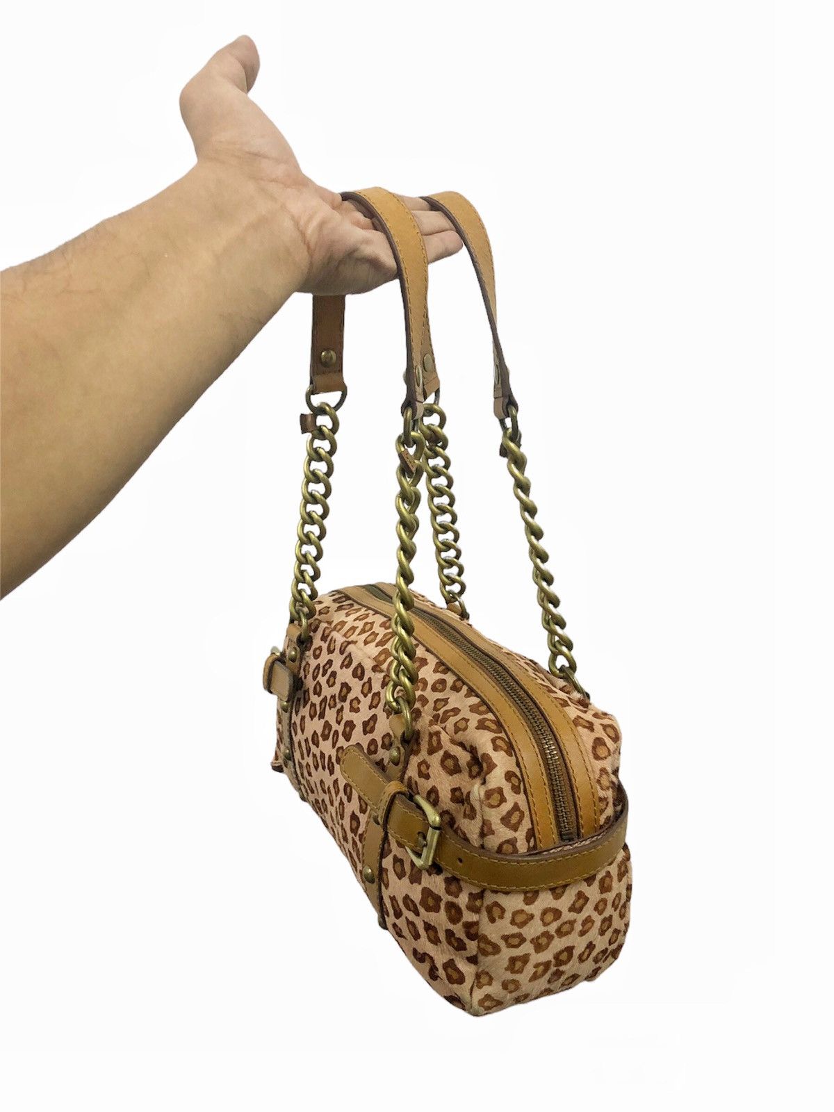 14th Addiction 00's Archive QUINTA Leopard leather custom bag Size ONE SIZE - 6 Thumbnail