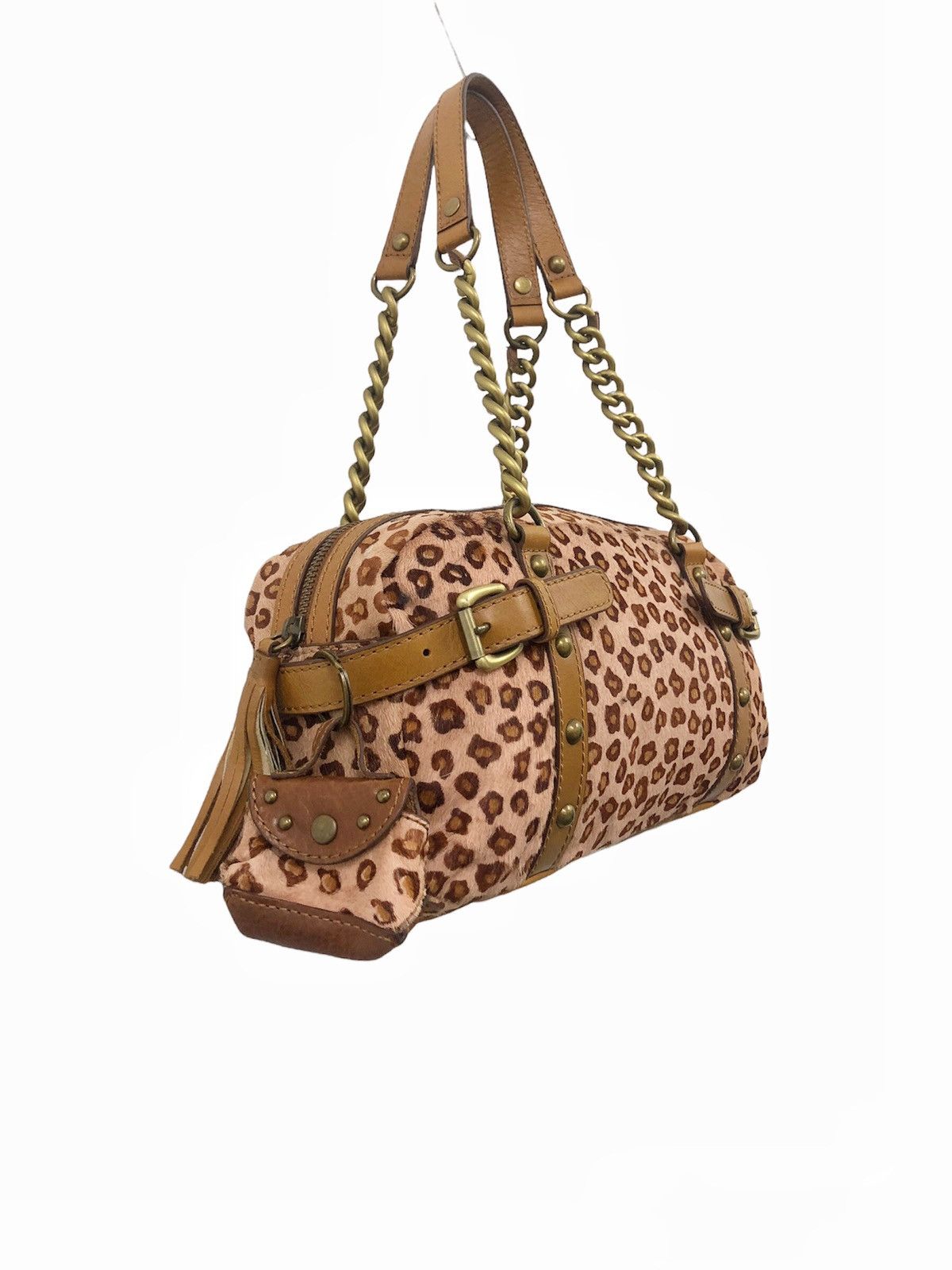 14th Addiction 00's Archive QUINTA Leopard leather custom bag Size ONE SIZE - 4 Thumbnail