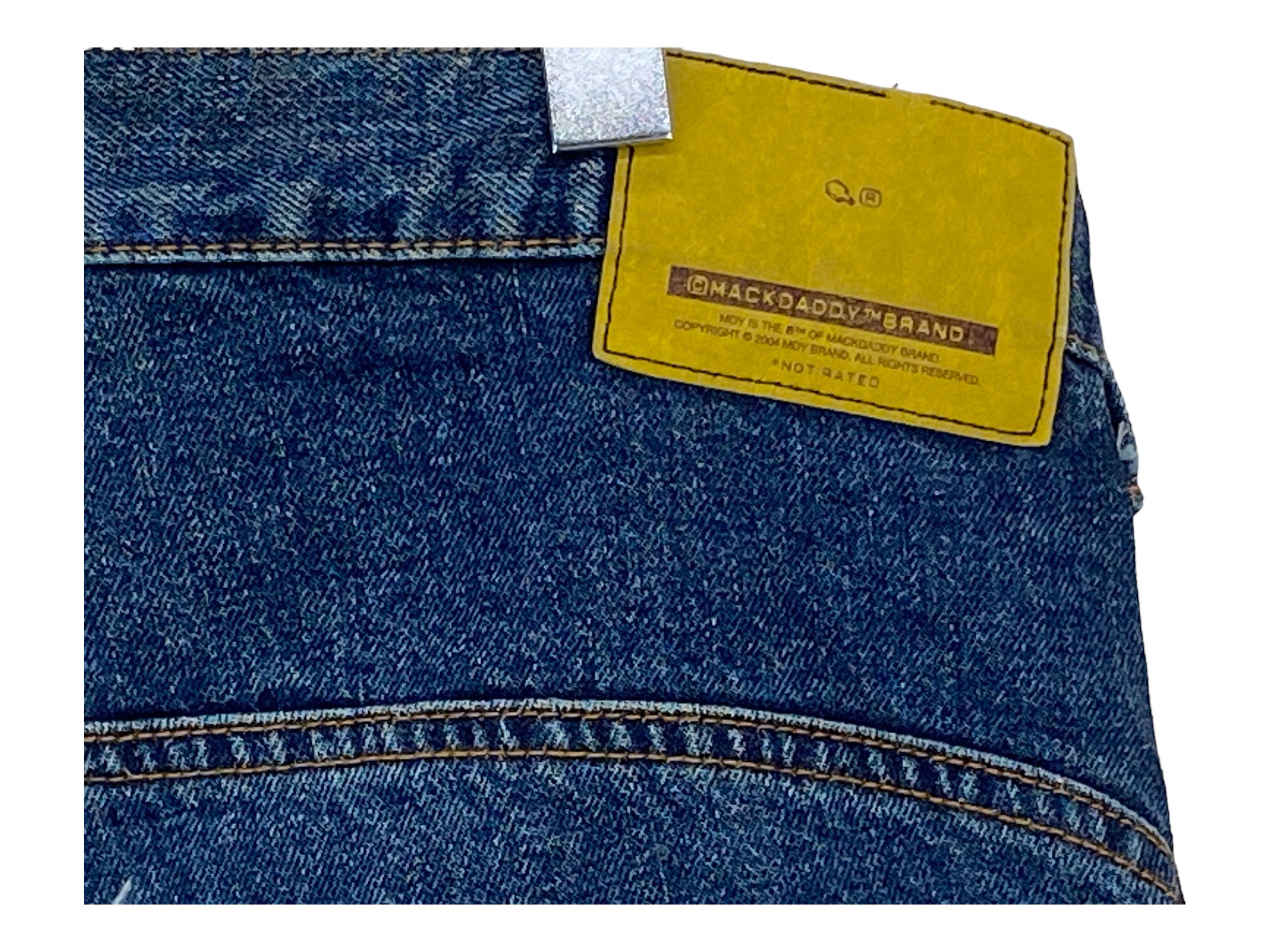 Other Mack Daddy Hip Hop Baggy Loose Jeans Size US 36 / EU 52 - 9 Thumbnail