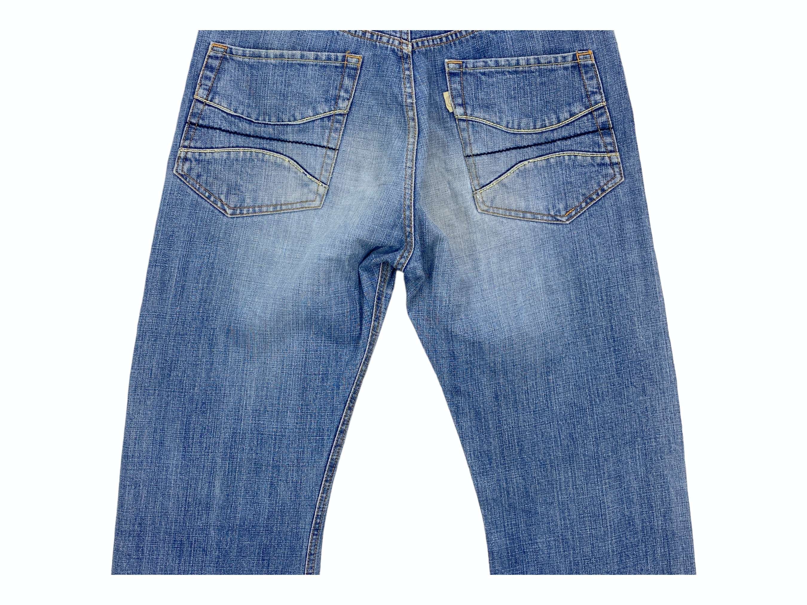 Japanese Brand Gekko Hip Hop Workwear Hickory Skateboards Jeans Pants Size US 32 / EU 48 - 6 Thumbnail
