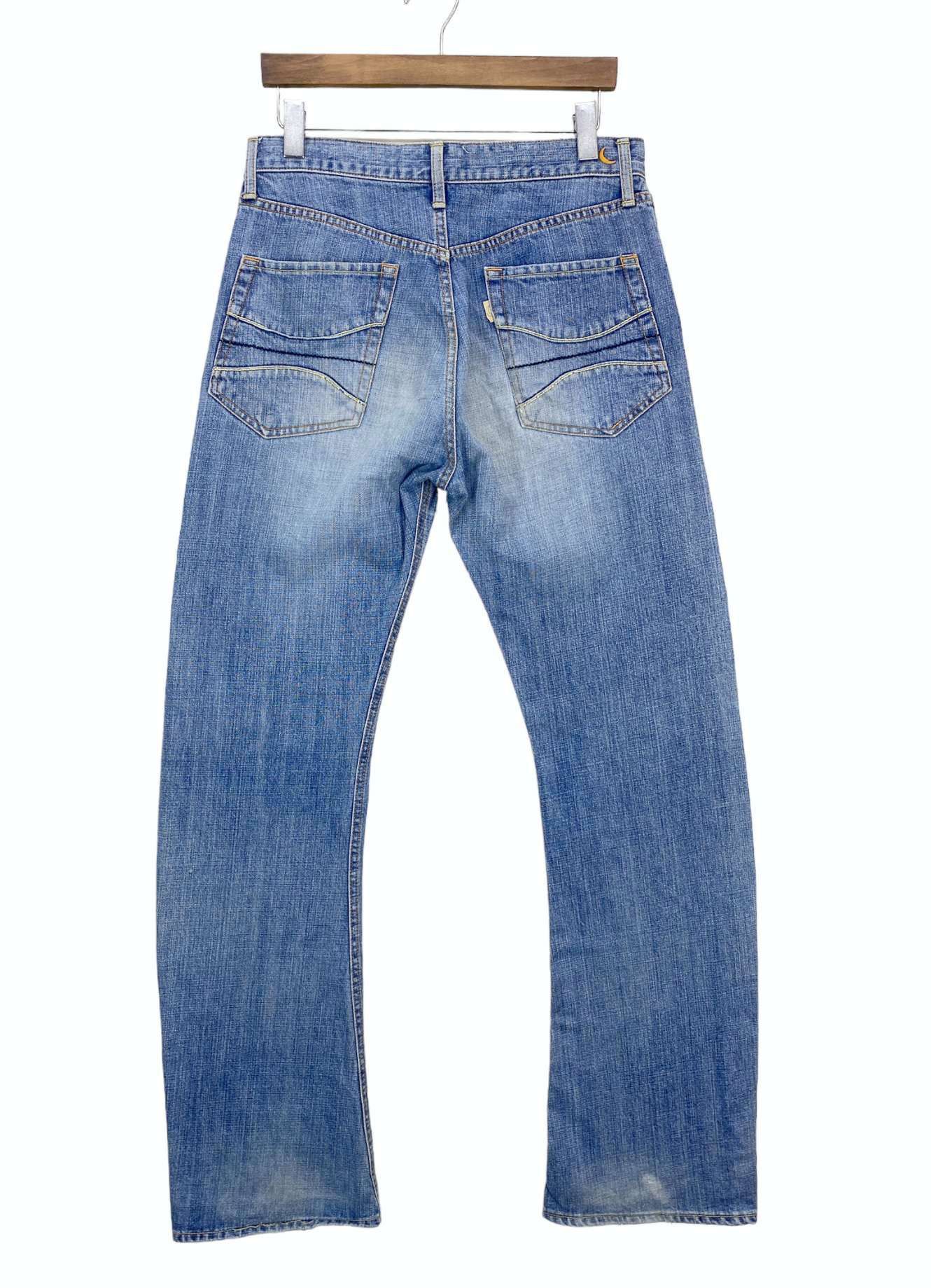 Japanese Brand Gekko Hip Hop Workwear Hickory Skateboards Jeans Pants Size US 32 / EU 48 - 2 Thumbnail