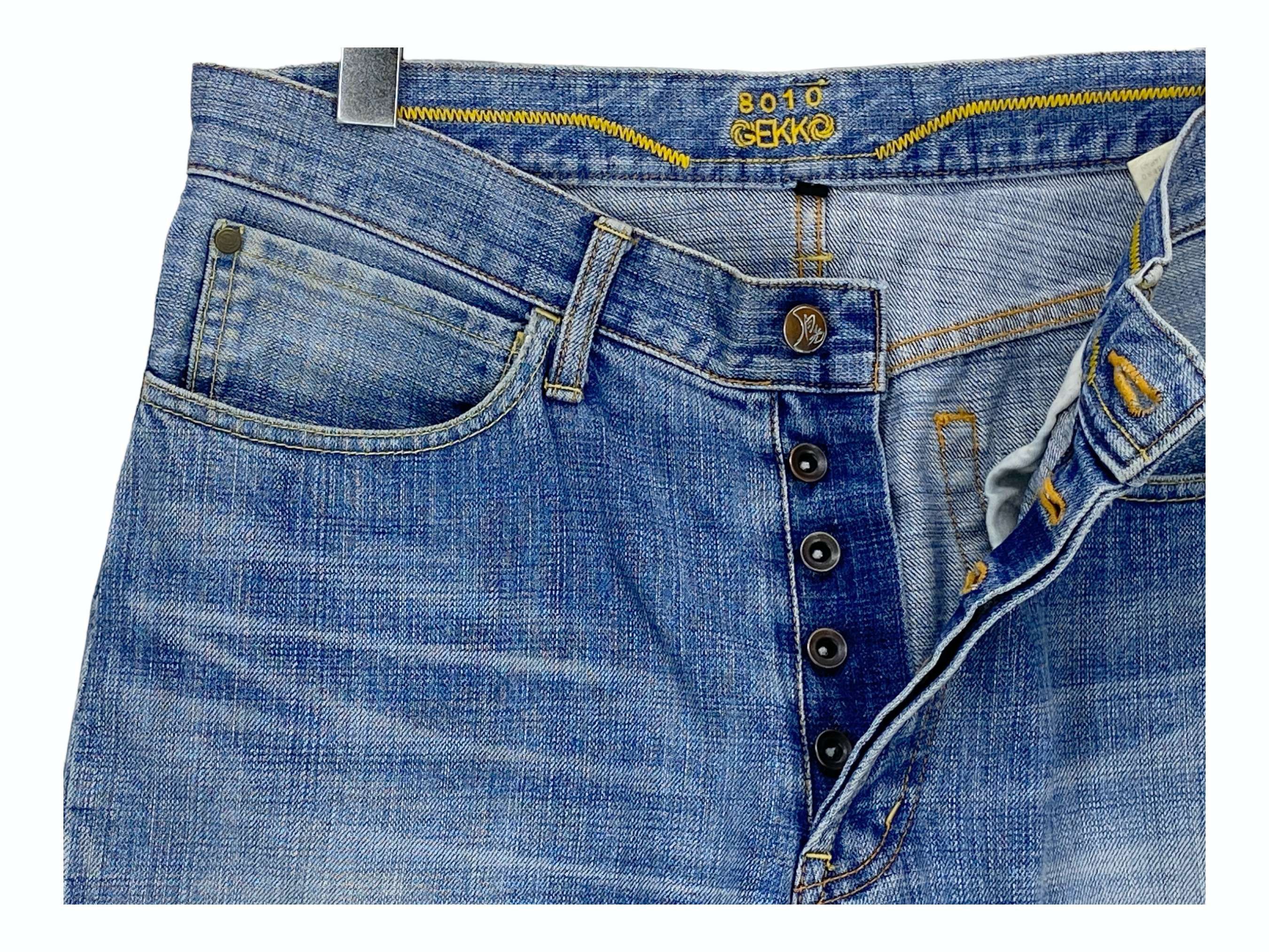 Japanese Brand Gekko Hip Hop Workwear Hickory Skateboards Jeans Pants Size US 32 / EU 48 - 10 Thumbnail