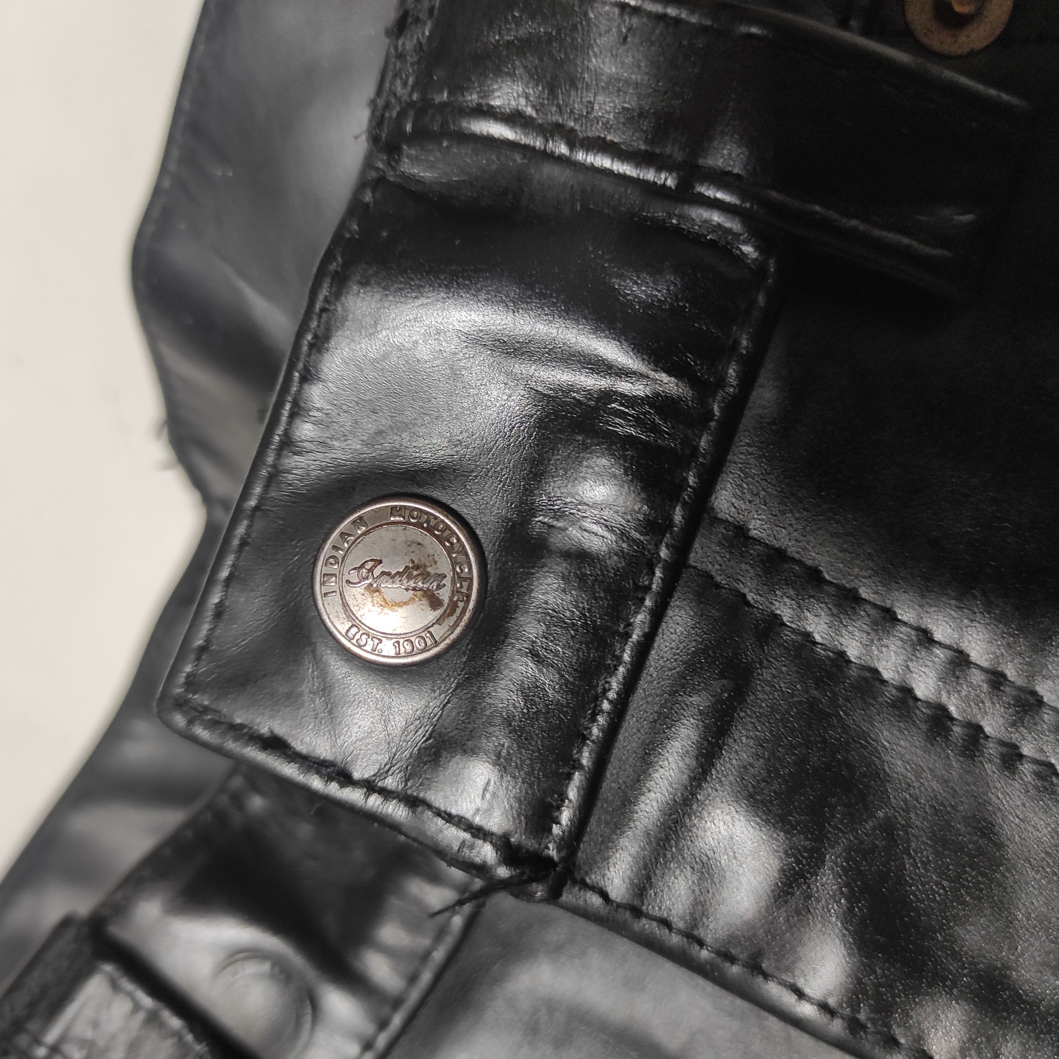 Indian Motorcycle Beautiful Indian Motorcycle Premium Genuine Leather Pant Size US 34 / EU 50 - 5 Thumbnail