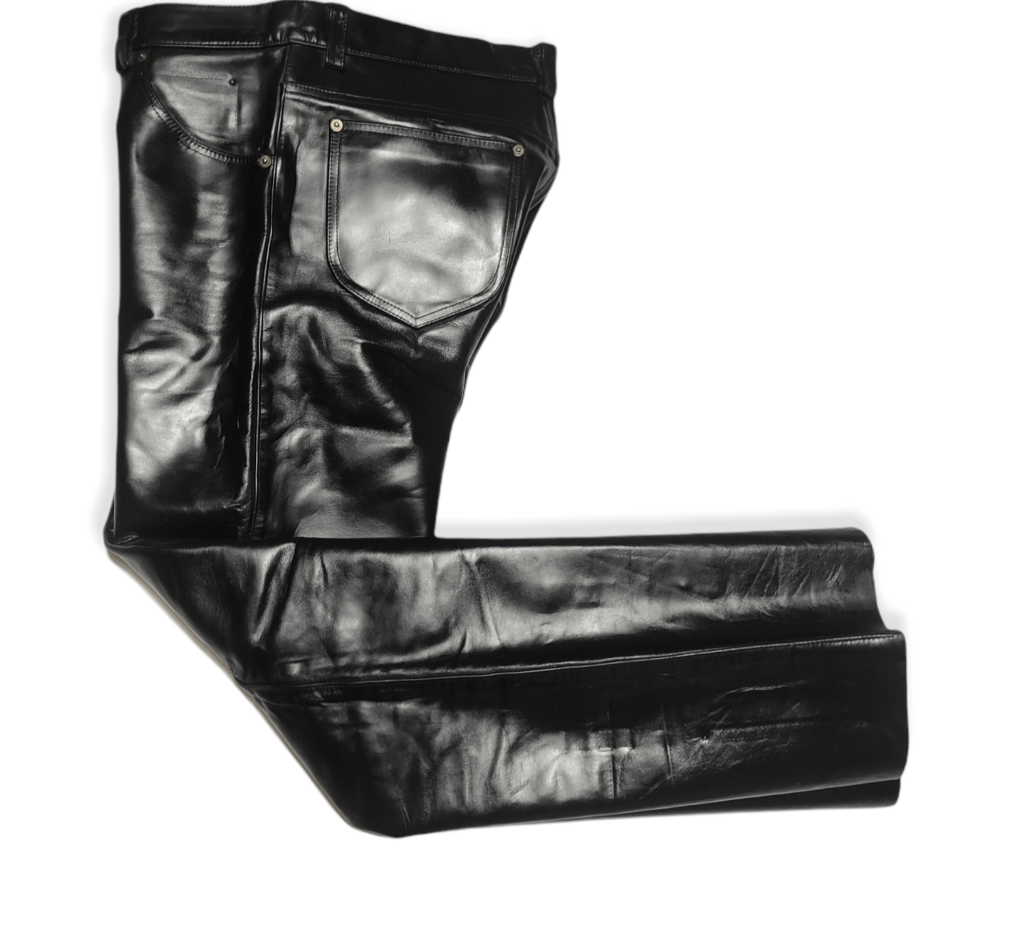 Indian Motorcycle Beautiful Indian Motorcycle Premium Genuine Leather Pant Size US 34 / EU 50 - 4 Thumbnail
