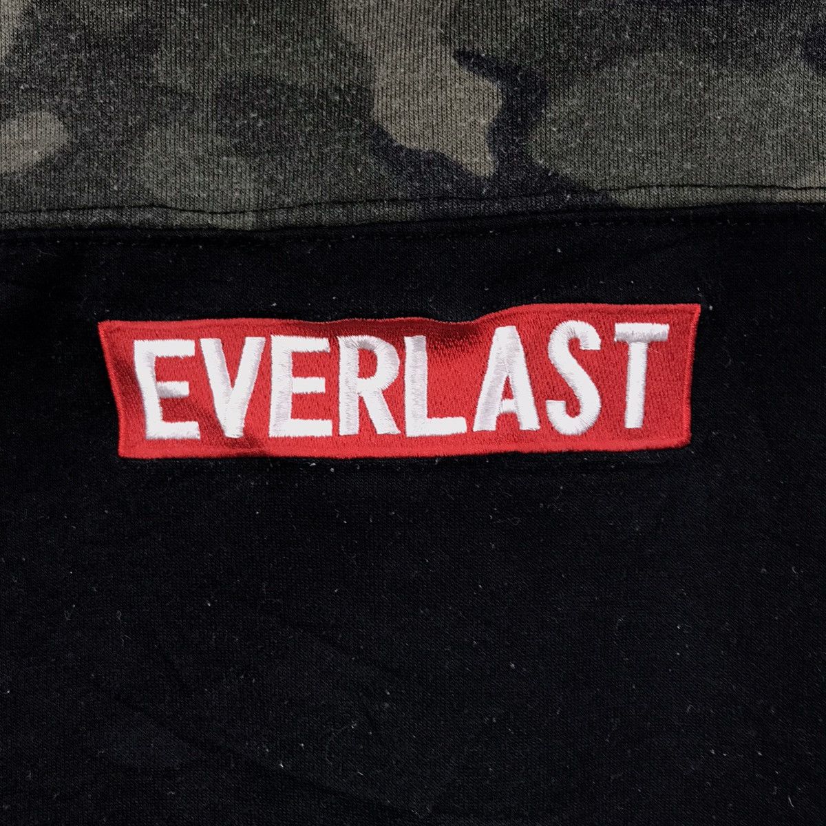 Everlast EVERLAST Box Logo Camouflage Black Hoodie Sweatshirt Boxing Size US M / EU 48-50 / 2 - 3 Thumbnail