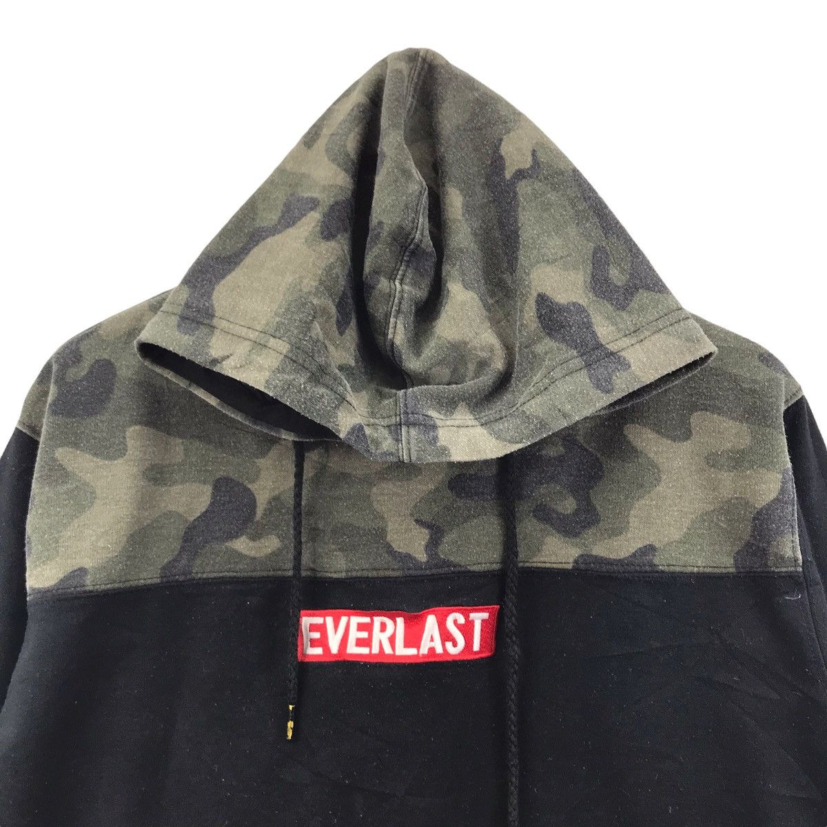 Everlast EVERLAST Box Logo Camouflage Black Hoodie Sweatshirt Boxing Size US M / EU 48-50 / 2 - 2 Thumbnail