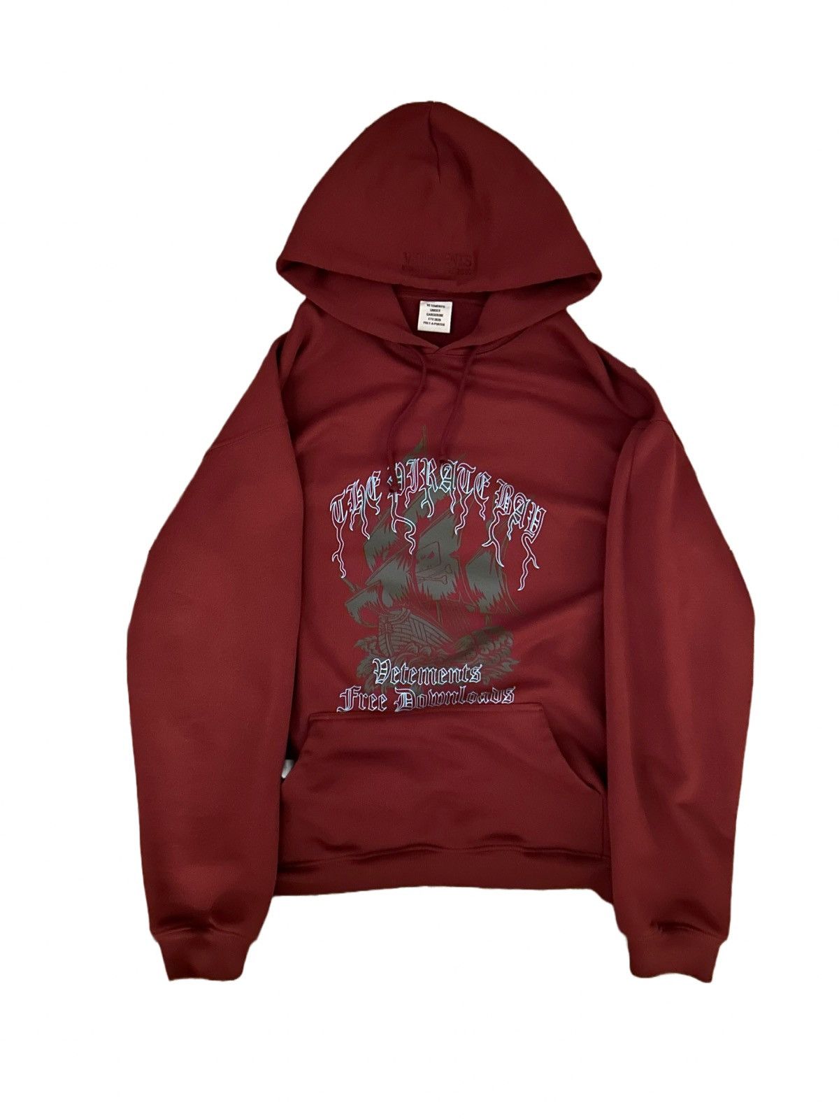 Vetements The Pirate Bay Hoodie Release