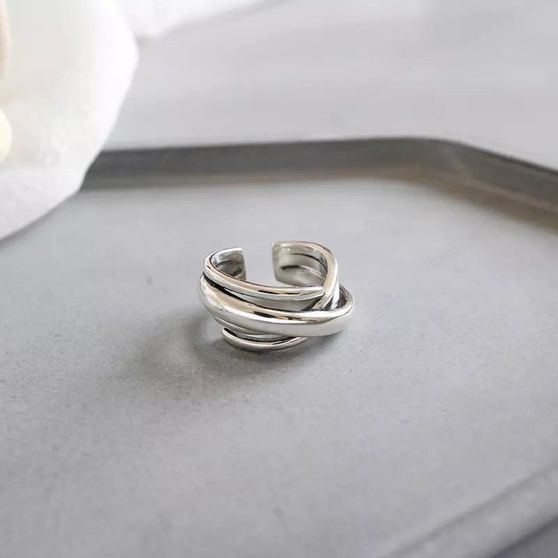 Jewelry Retro Geomatric Adjustable Antique Ring Size ONE SIZE - 1 Thumbnail