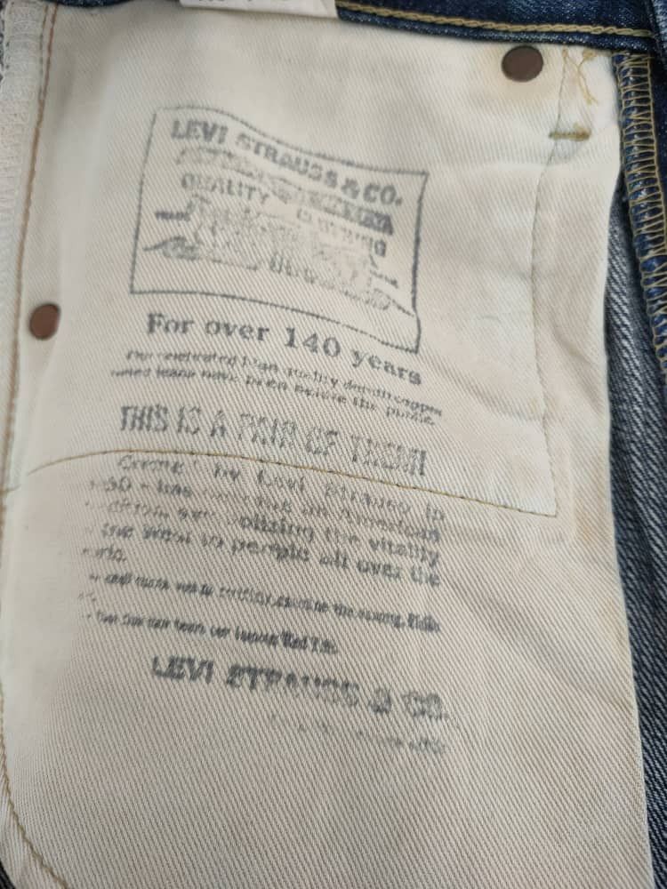Levi's Vtg Big E Levi's 503B-XX Selvedge Jeans Size US 30 / EU 46 - 16 Thumbnail