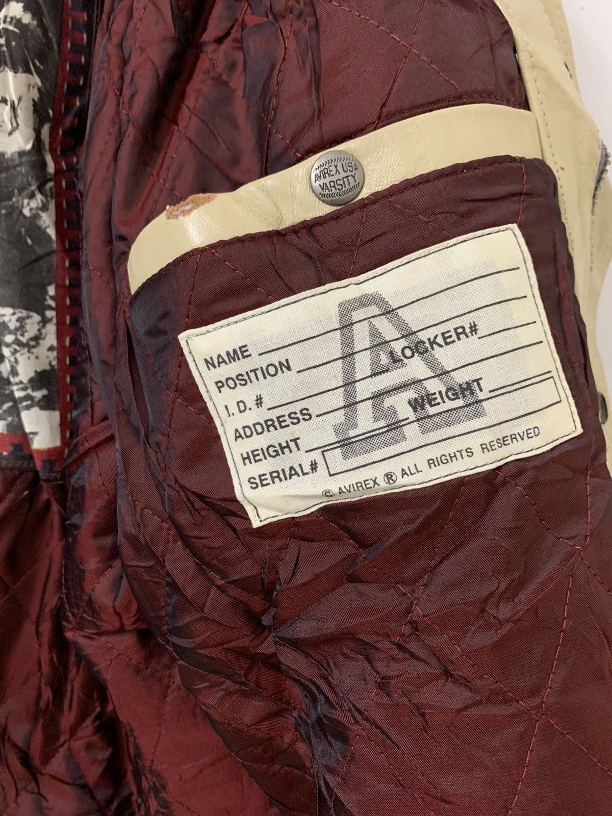 Avirex 🔥AVIREX Varsity Dragon Leather Jacket Size US XXL / EU 58 / 5 - 20 Thumbnail