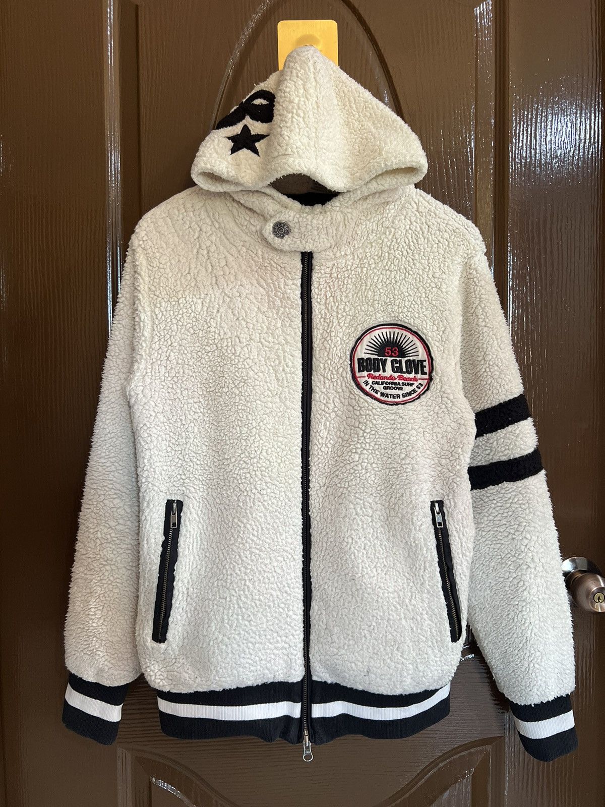 Body Glove 🔥Body Glove California 53 Deep Pile Sherpa Jacket Size US S / EU 44-46 / 1 - 1 Thumbnail