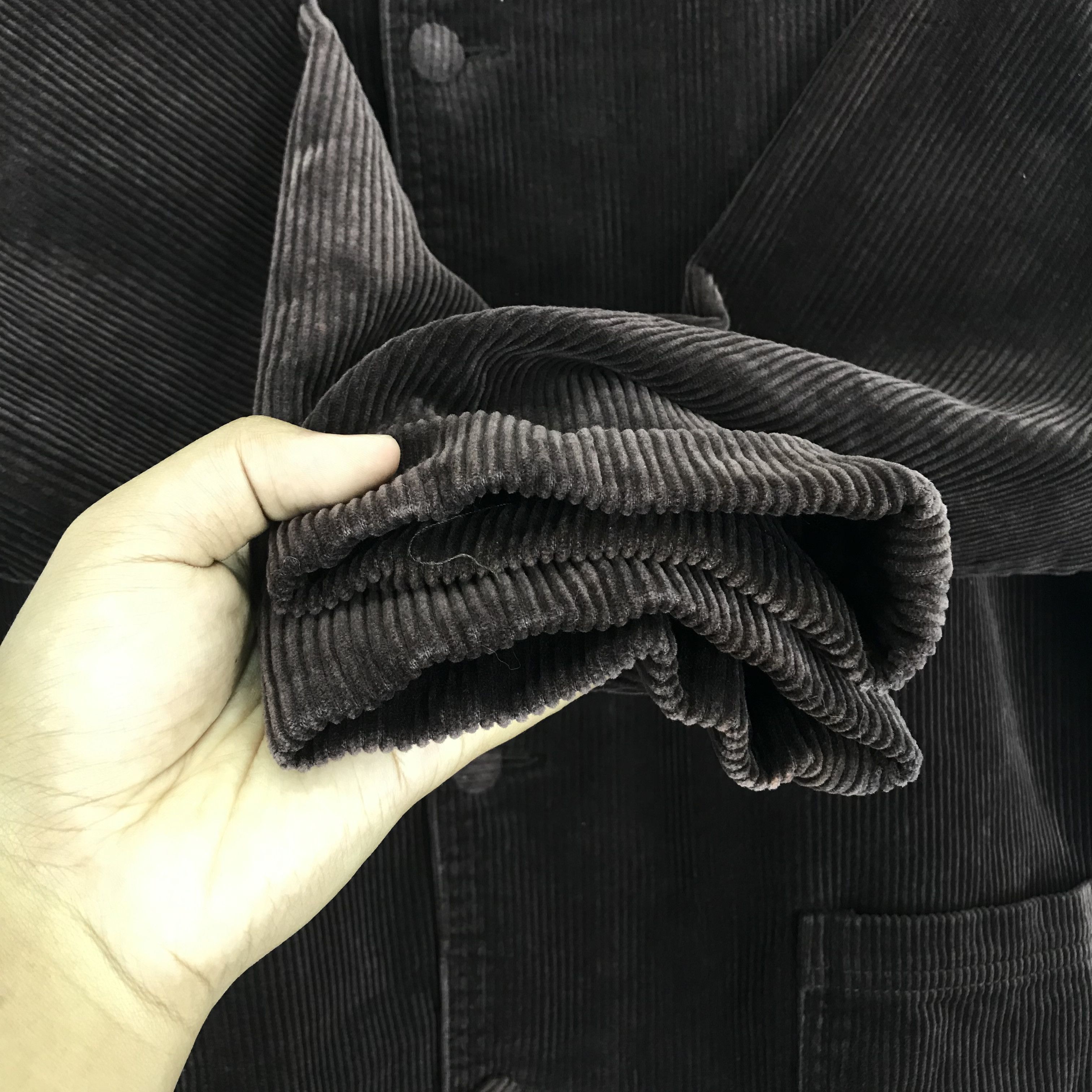 Issey Miyake Vintage Issey Sport IS Corduroy Jacket Brown Issey Miyake Size US L / EU 52-54 / 3 - 8 Thumbnail