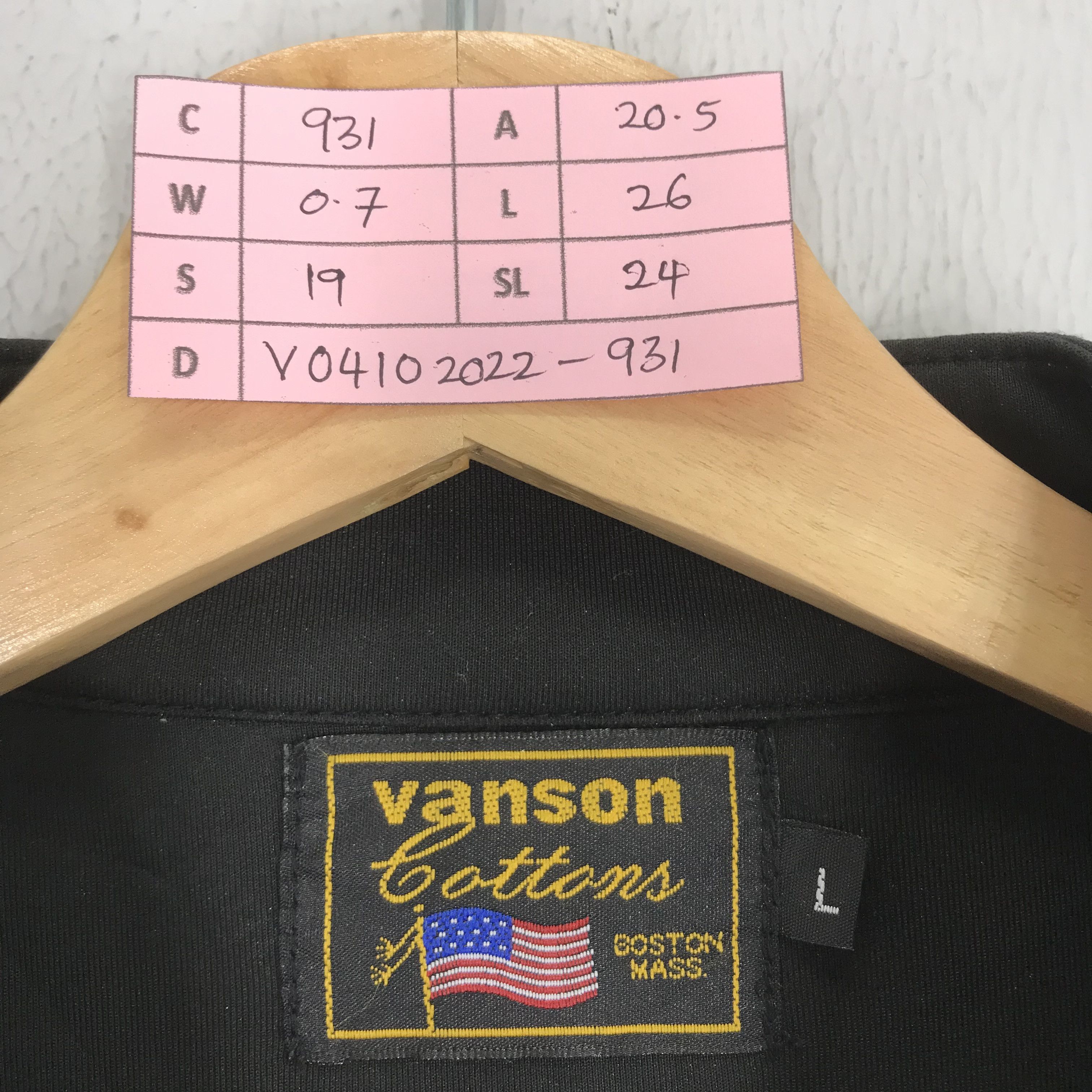 Vanson Leathers Vintage Vanson Leather Boston Motorcycles Sweater Jacket Size US M / EU 48-50 / 2 - 14 Thumbnail
