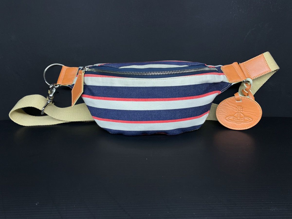 Vivienne Westwood ☃️ Viviene Westwood Orb Logo Waist Shoulder Bag/Belt Bag Size ONE SIZE - 4 Thumbnail