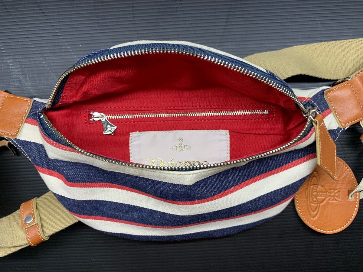 Vivienne Westwood ☃️ Viviene Westwood Orb Logo Waist Shoulder Bag/Belt Bag Size ONE SIZE - 9 Thumbnail