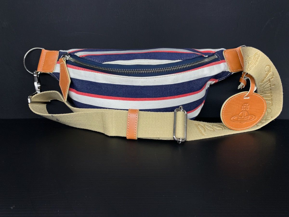 Vivienne Westwood ☃️ Viviene Westwood Orb Logo Waist Shoulder Bag/Belt Bag Size ONE SIZE - 3 Thumbnail