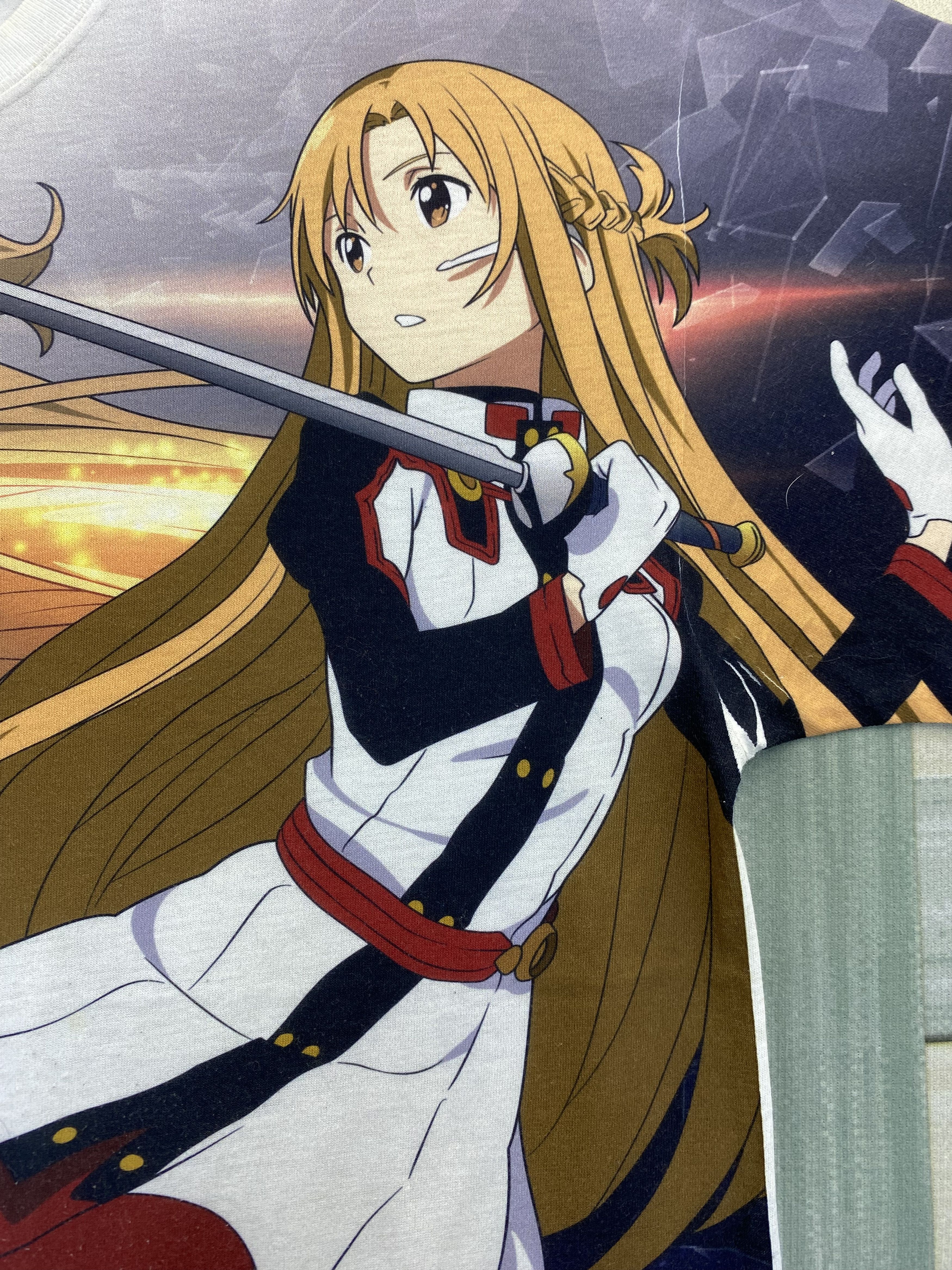 Anime Anime Sword Art Online Asuna Yuuki Fullprint T-Shirt Size US L / EU 52-54 / 3 - 6 Thumbnail