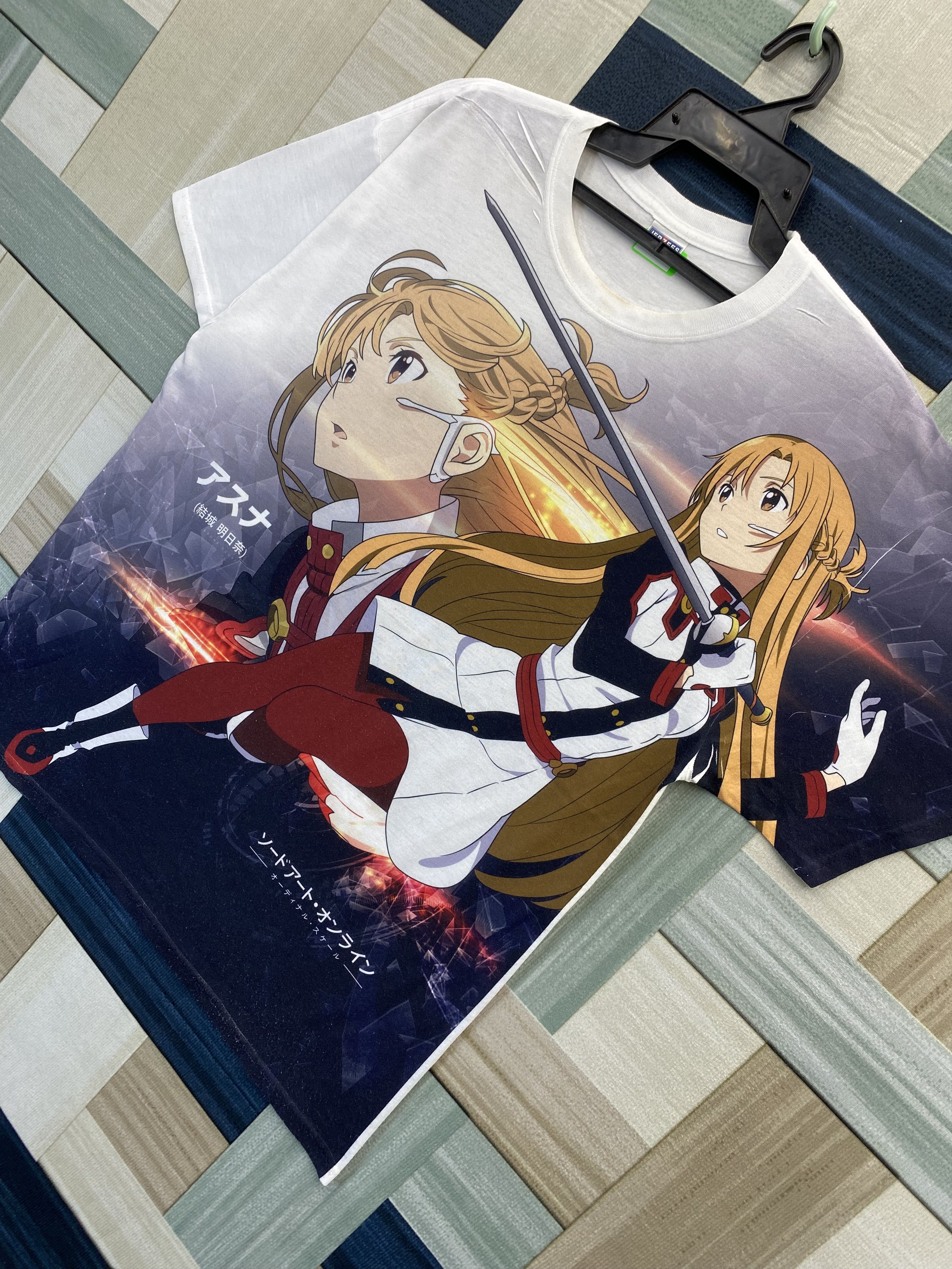 Anime Anime Sword Art Online Asuna Yuuki Fullprint T-Shirt Size US L / EU 52-54 / 3 - 2 Thumbnail