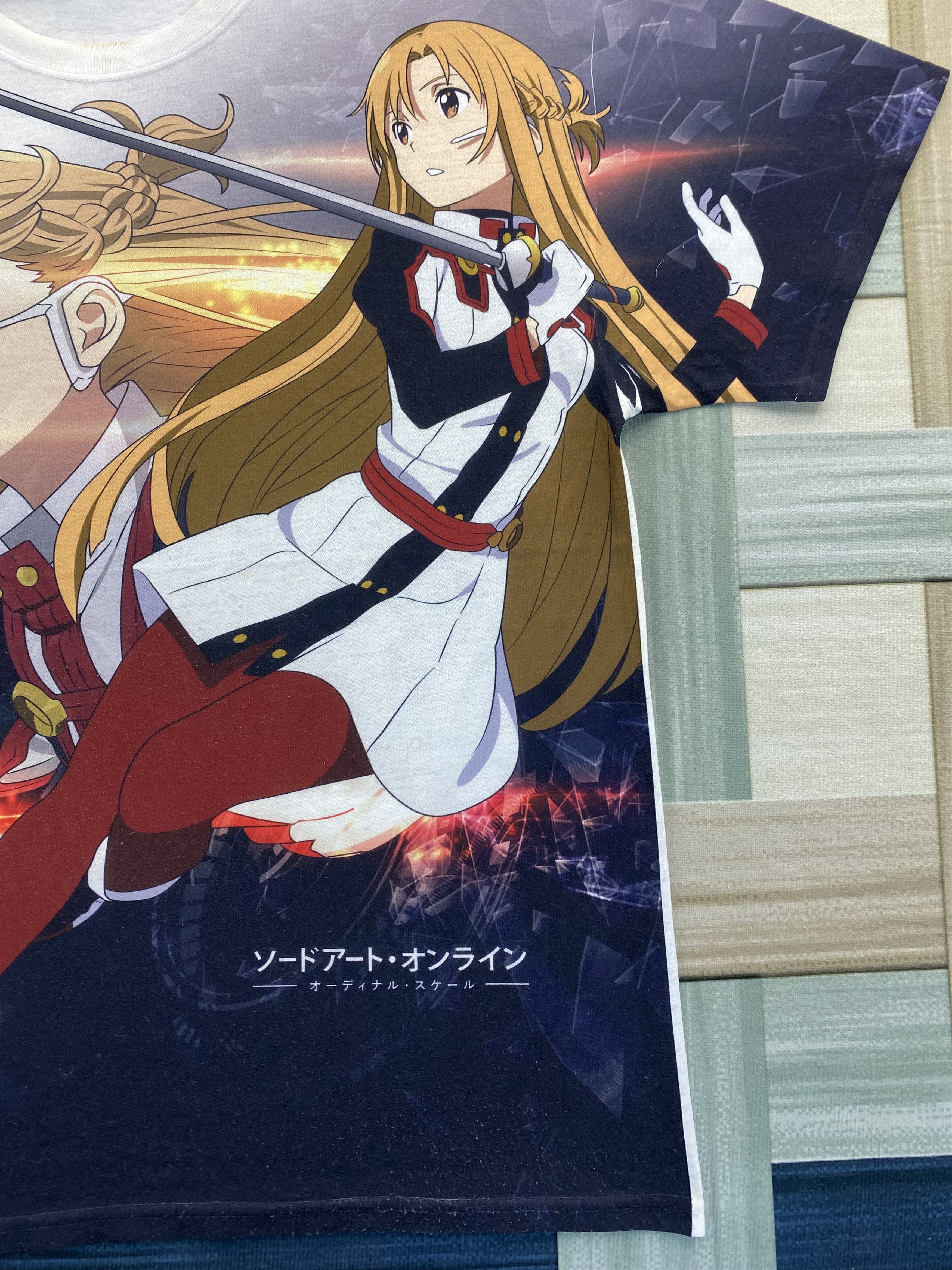 Anime Anime Sword Art Online Asuna Yuuki Fullprint T-Shirt Size US L / EU 52-54 / 3 - 4 Thumbnail
