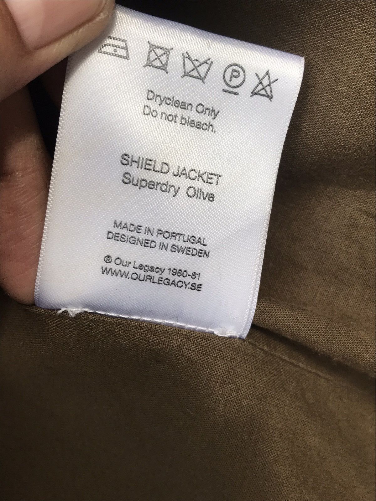 Our Legacy Our Legacy Shield Jacket Superdry Olive Size US S / EU 44-46 / 1 - 11 Thumbnail