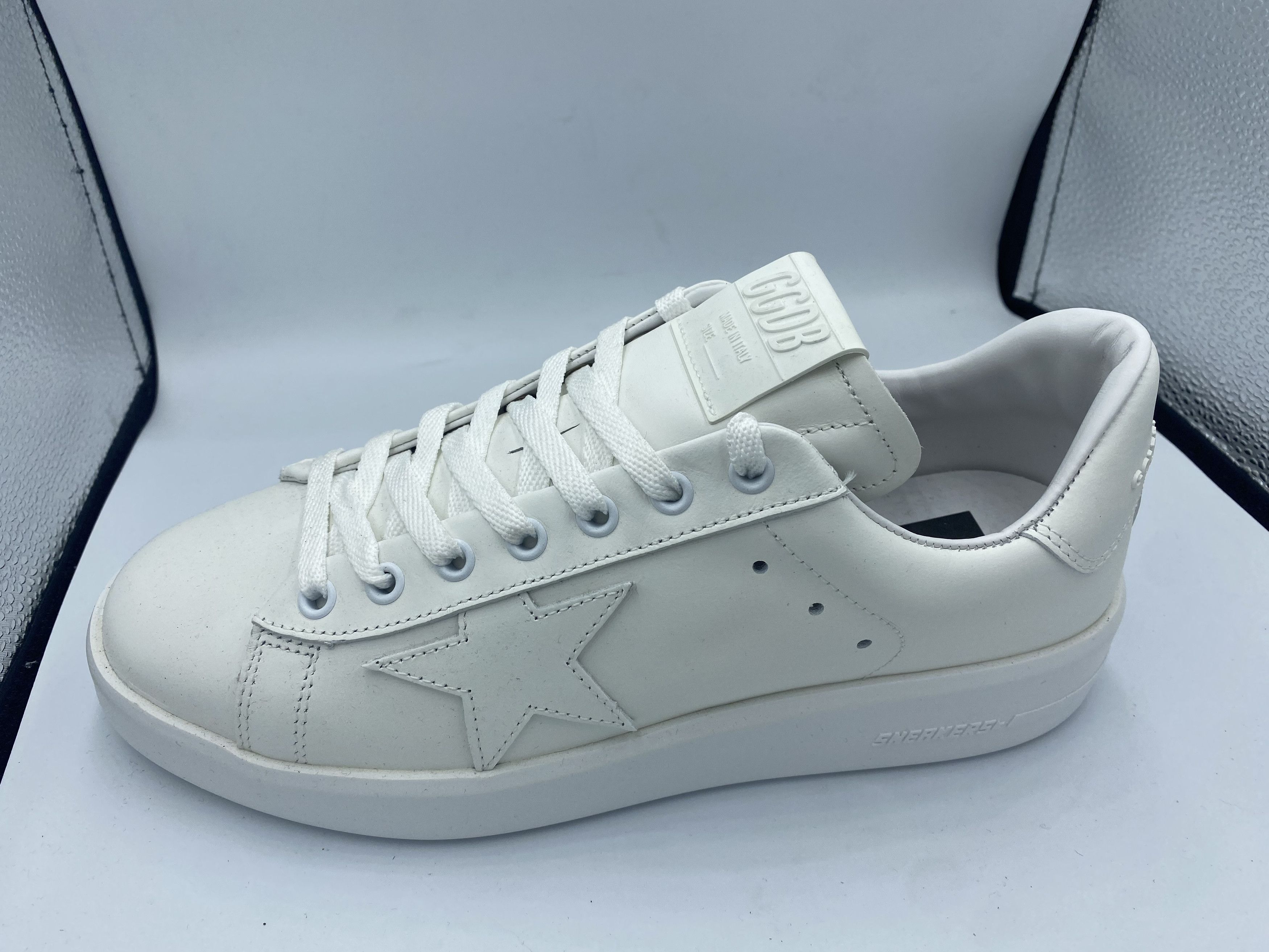 All White Star Sneakers