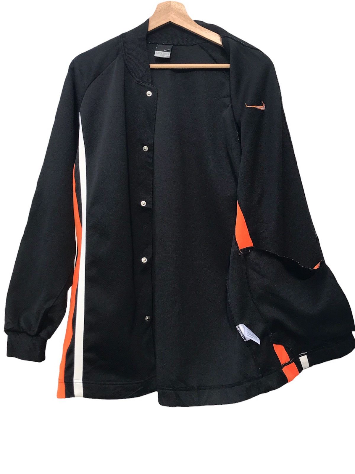 Nike Vintage Y2K Nike Embroidered Swoosh Button Up Track Top Size US S / EU 44-46 / 1 - 3 Thumbnail