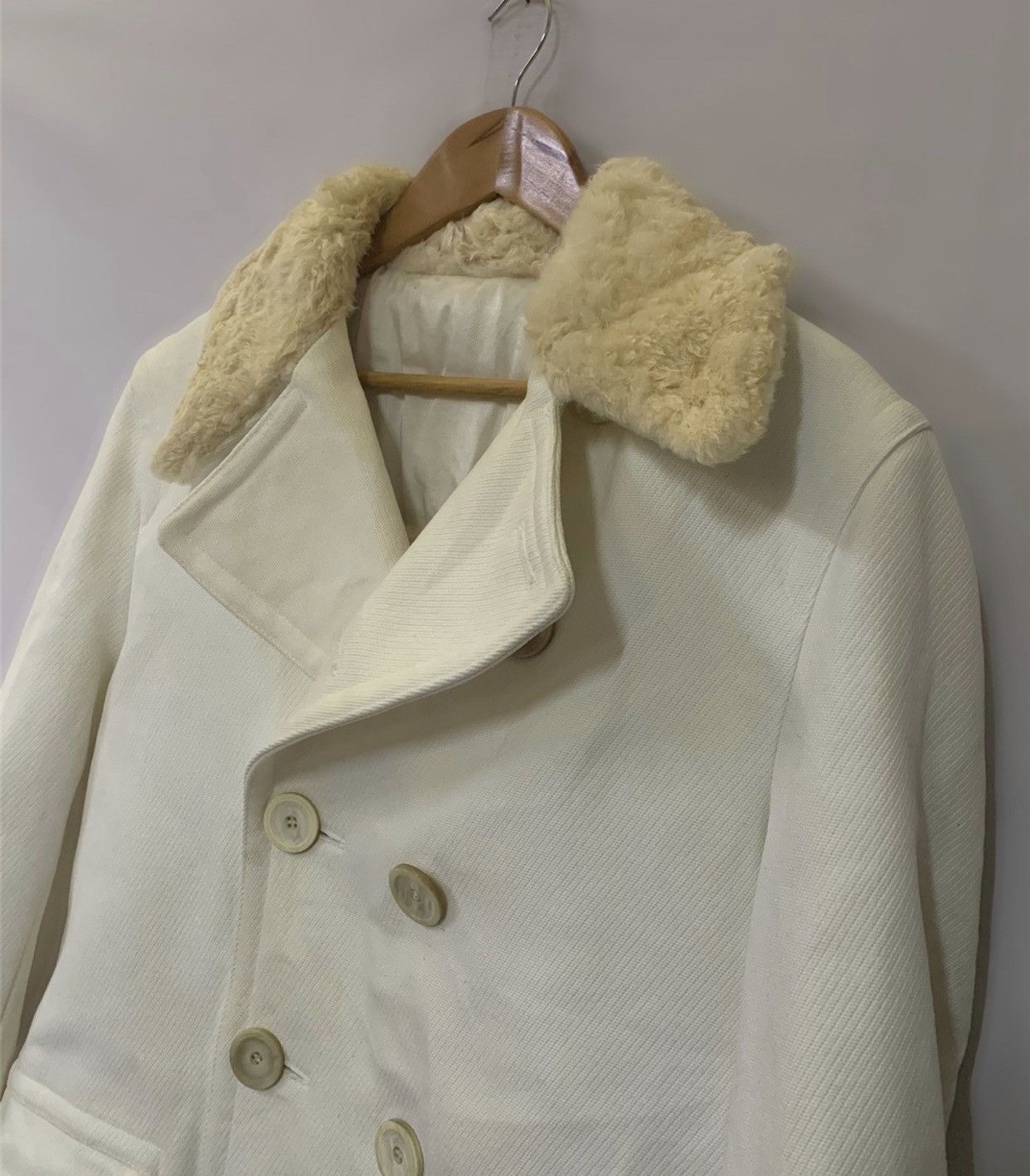 Gucci 🔥GUCCI Shearling Double Breasted Overcoat Size US M / EU 48-50 / 2 - 6 Thumbnail