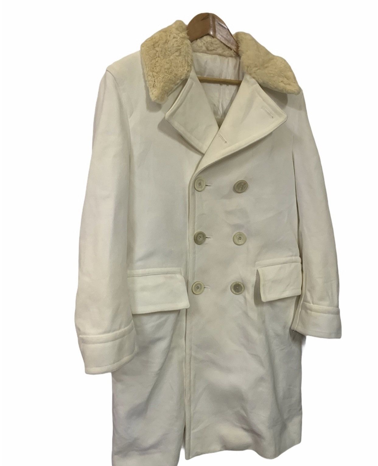 Gucci 🔥GUCCI Shearling Double Breasted Overcoat Size US M / EU 48-50 / 2 - 3 Thumbnail