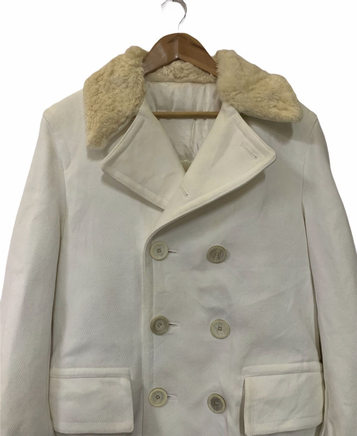Gucci 🔥GUCCI Shearling Double Breasted Overcoat Size US M / EU 48-50 / 2 - 2 Thumbnail
