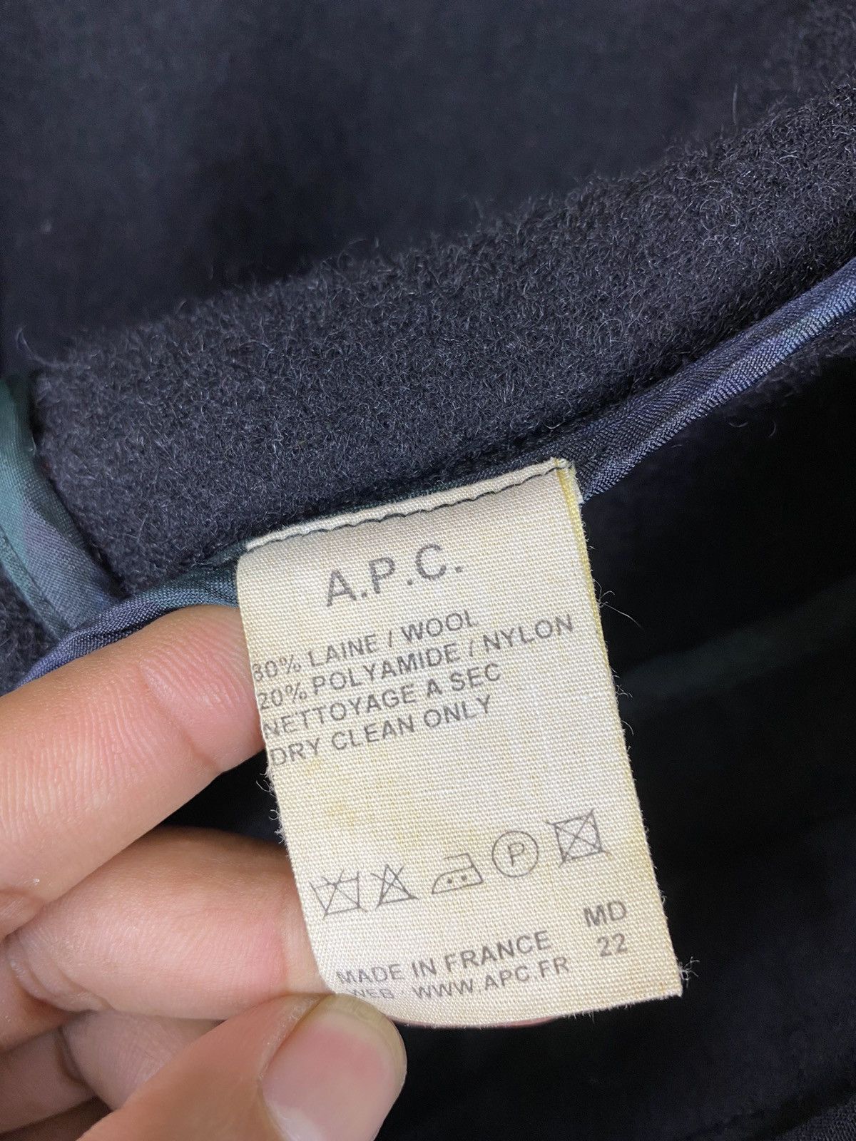 A.P.C. 🔥A.P.C BIKER JACKET Size US M / EU 48-50 / 2 - 18 Thumbnail