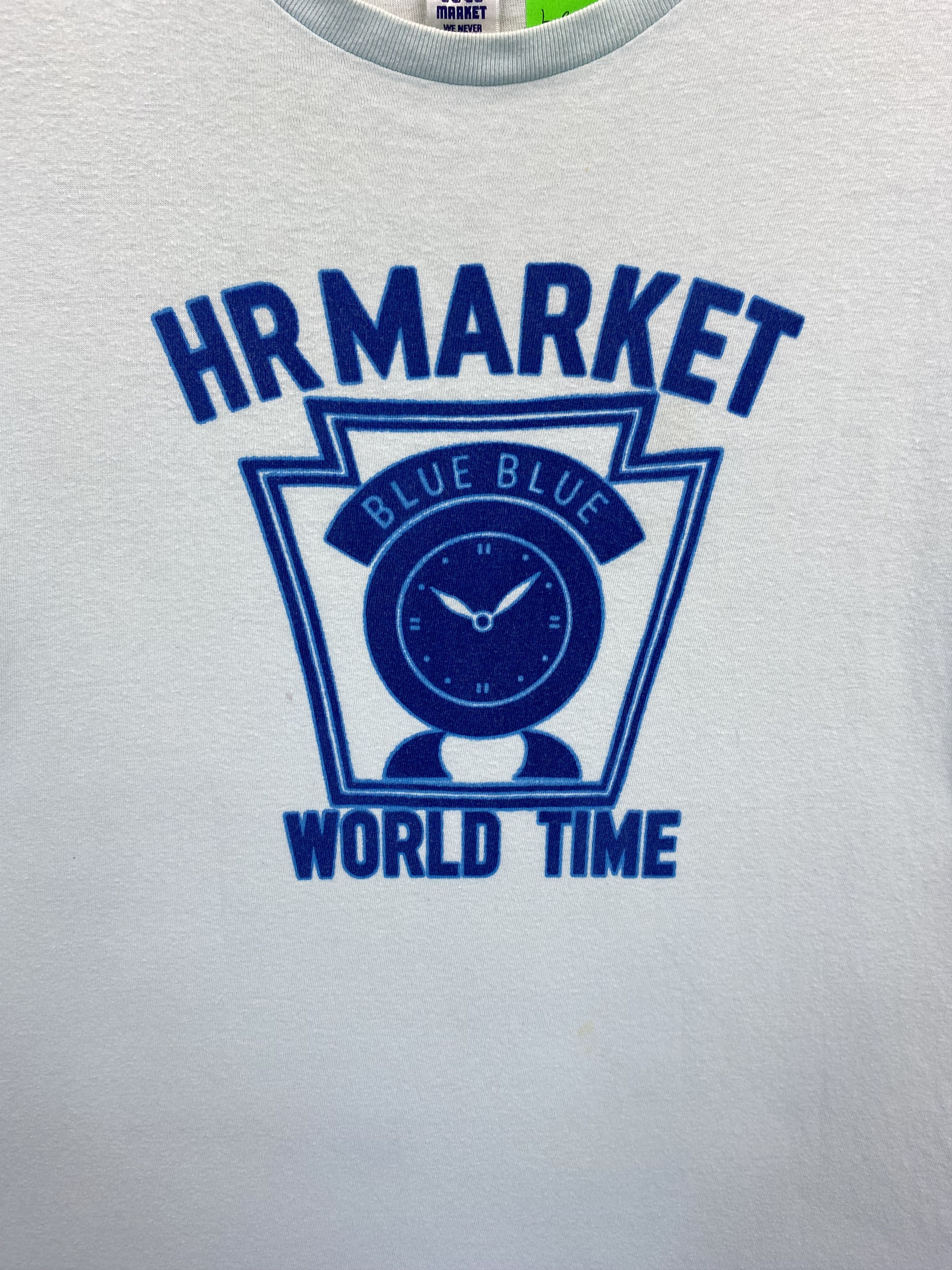 HOLLYWOOD RANCH MARKET Japanese Brand HR Market Blue Blue Japan T-Shirt Size US L / EU 52-54 / 3 - 2 Thumbnail