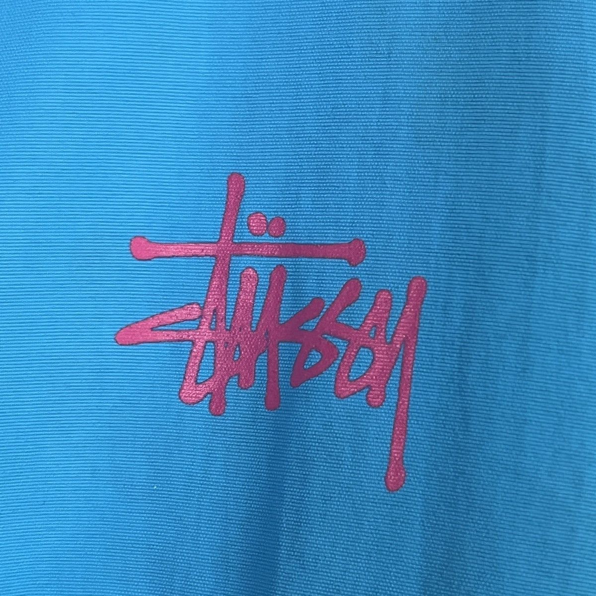 Stussy × Vintage Rare Stussy Japan Windbreaker Hoodie Waterproof Two Tones Size US M / EU 48-50 / 2 - 9 Thumbnail