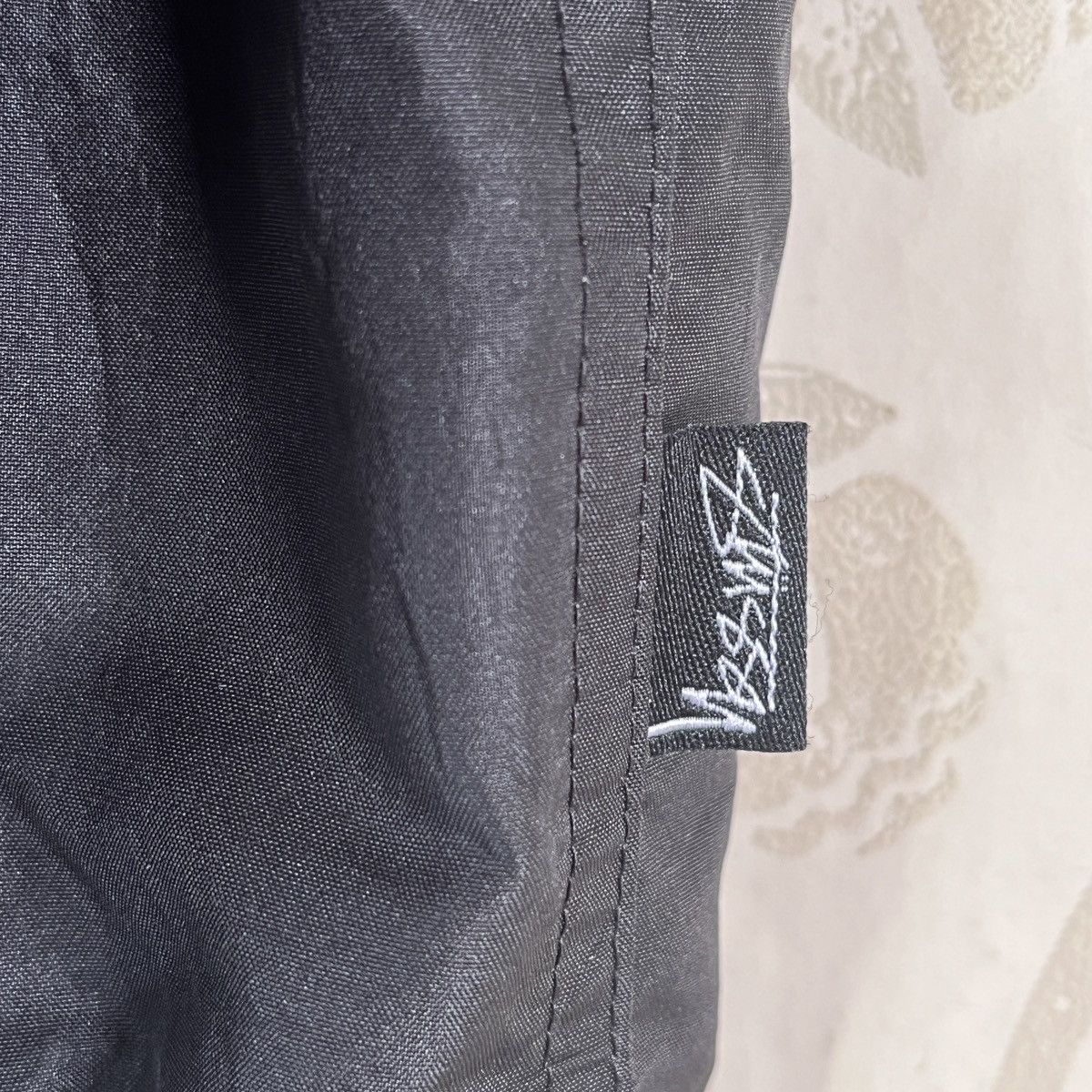 Stussy × Vintage Rare Stussy Japan Windbreaker Hoodie Waterproof Two Tones Size US M / EU 48-50 / 2 - 13 Thumbnail