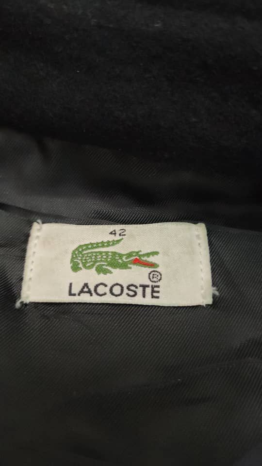 Lacoste ❎ Lacoste Wool Zipper Jacket Size M / US 6-8 / IT 42-44 - 6 Thumbnail